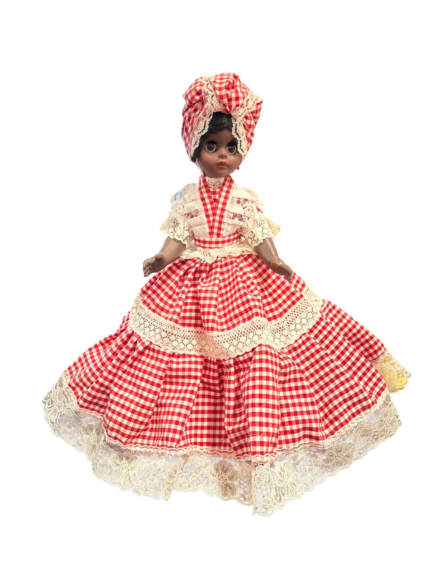 14" Spiritual doll dressed in Red and White
