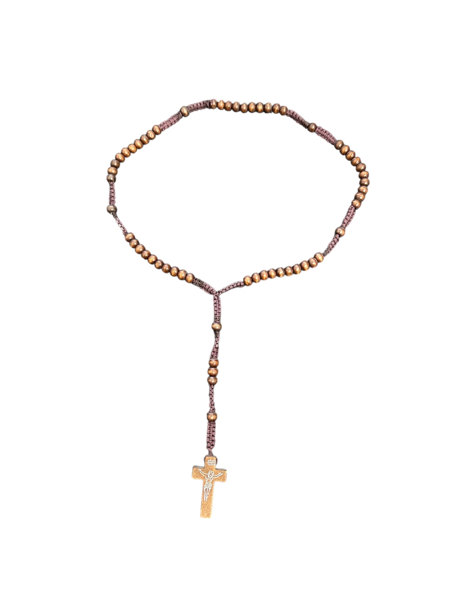 18” Dark Wooden Rosary