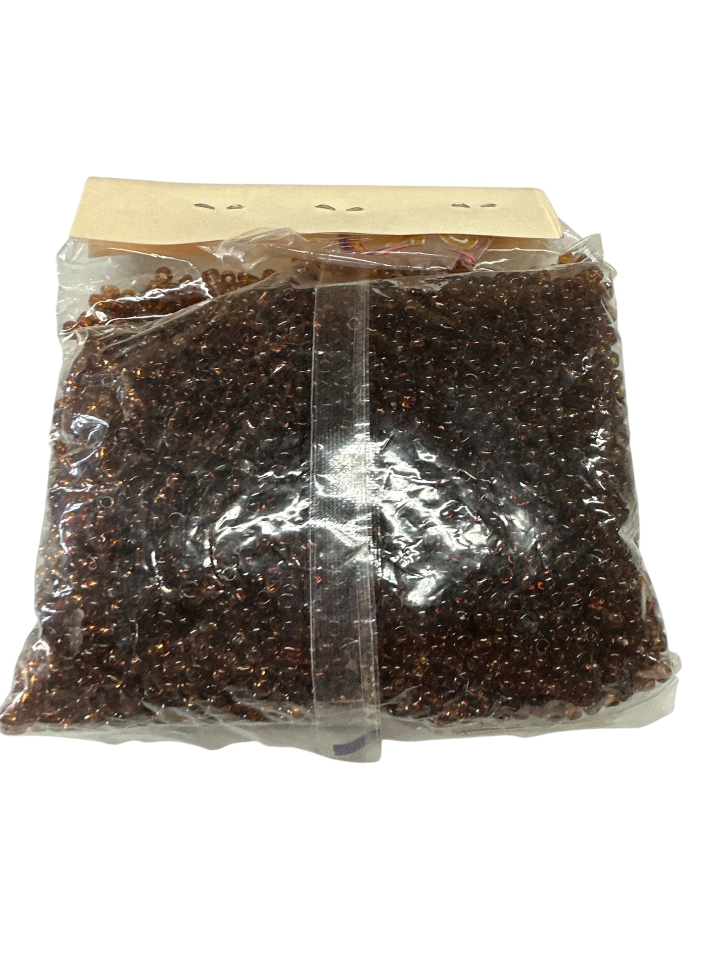 Transparent Brown Beads