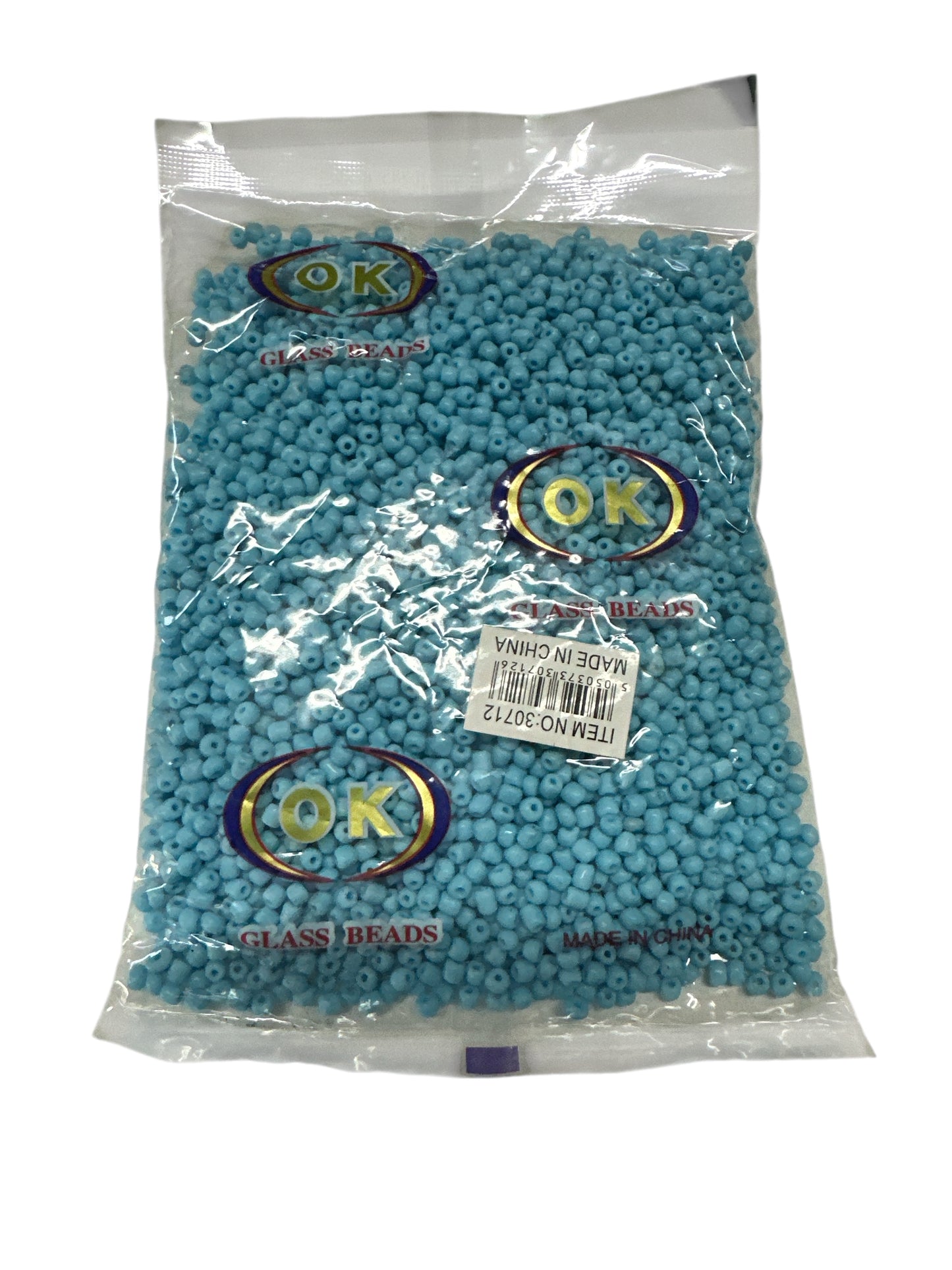 Light Blue Beads 1 lb