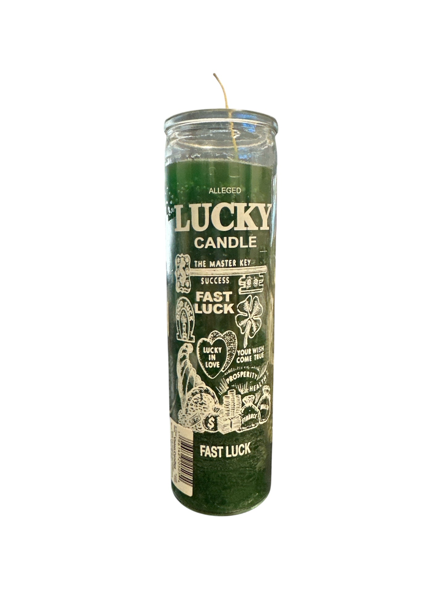 8' Fast Luck Candle Vela Suerte Rápida