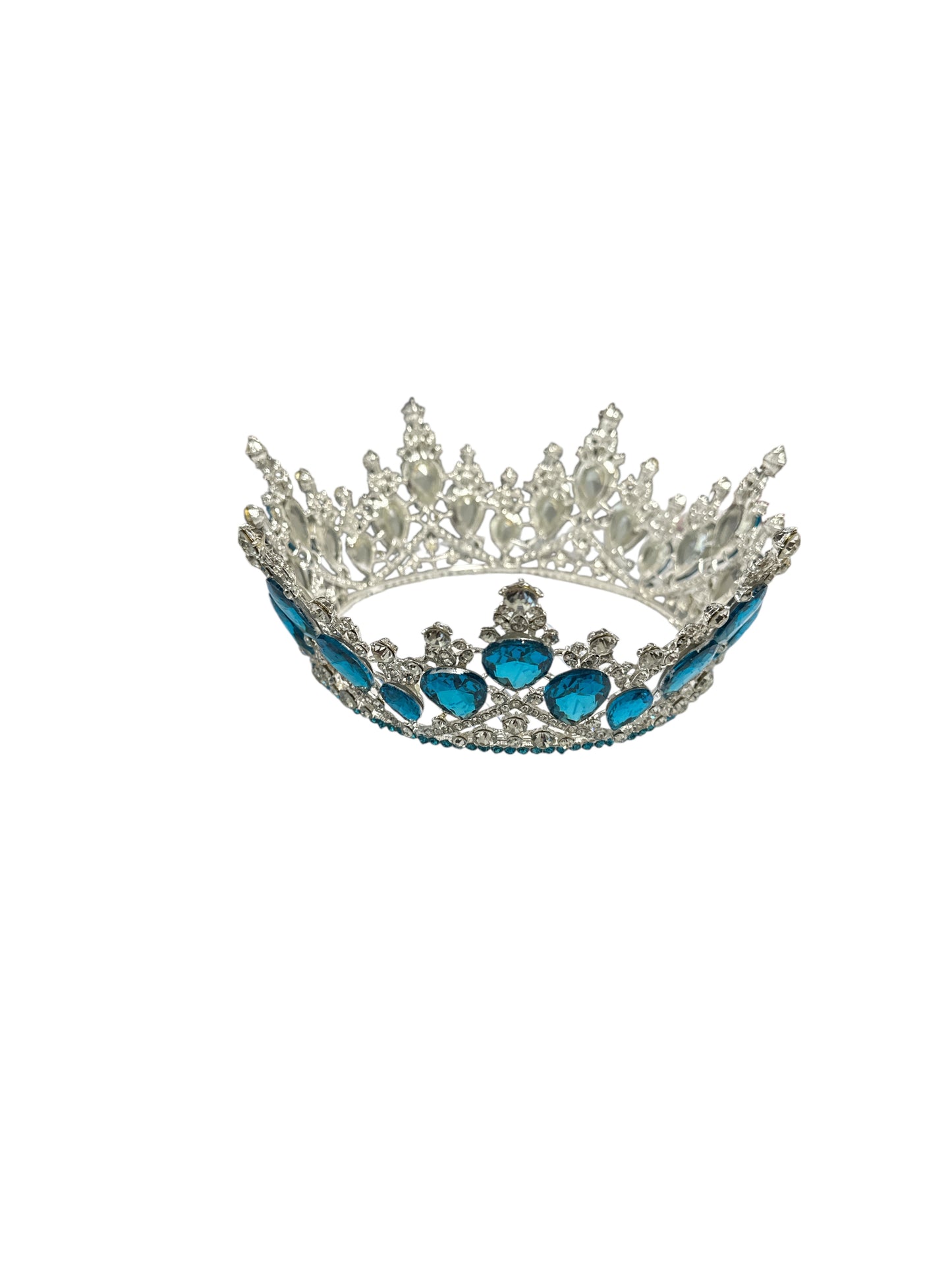 Silver Metal Crown 2.5"H x 5" W