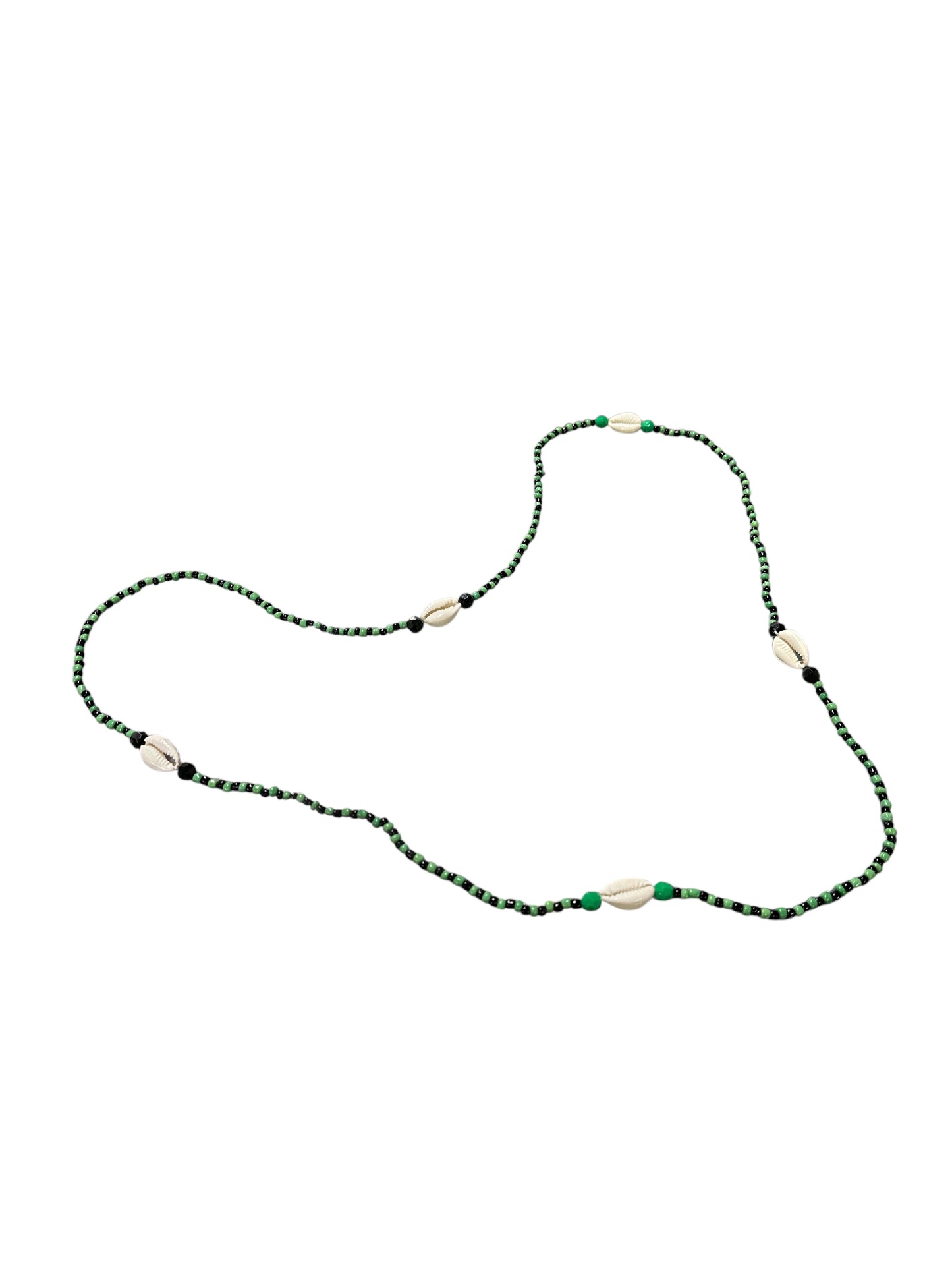 Ogun necklace with cawries 23 inches long