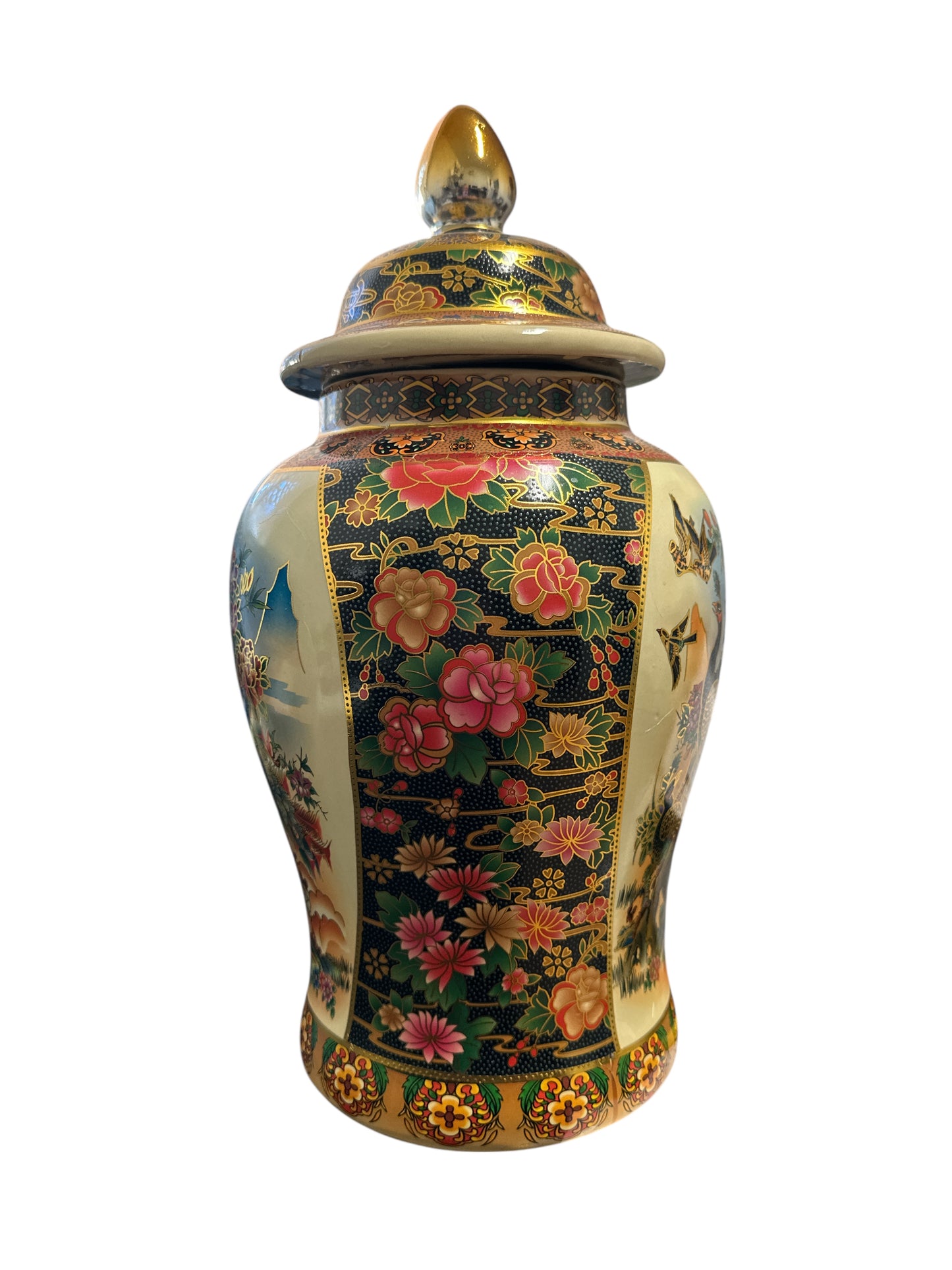 Ochun Ololodi Potiche 18"x 10"