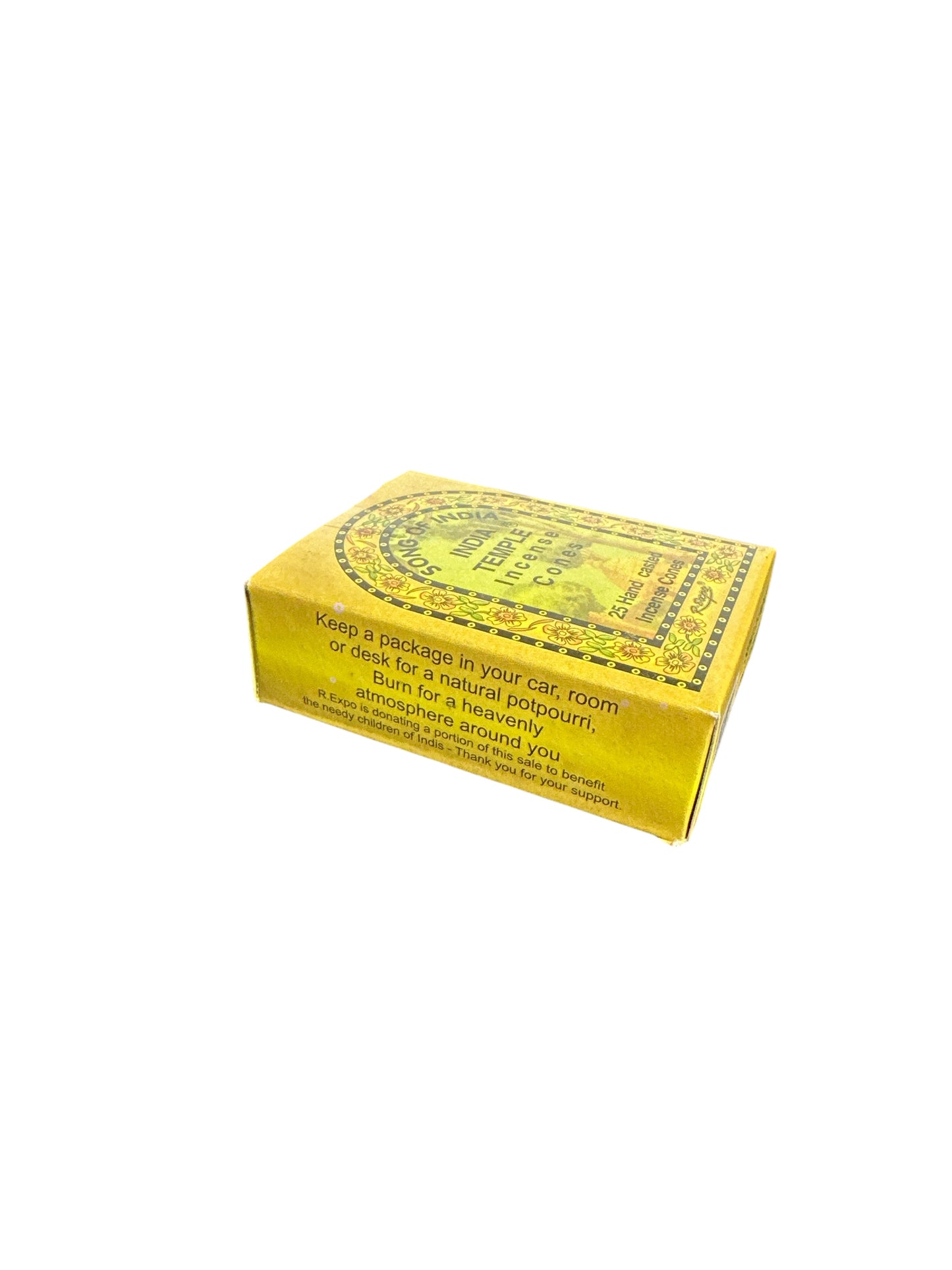 Indian Temple incense cones (25 Cones)