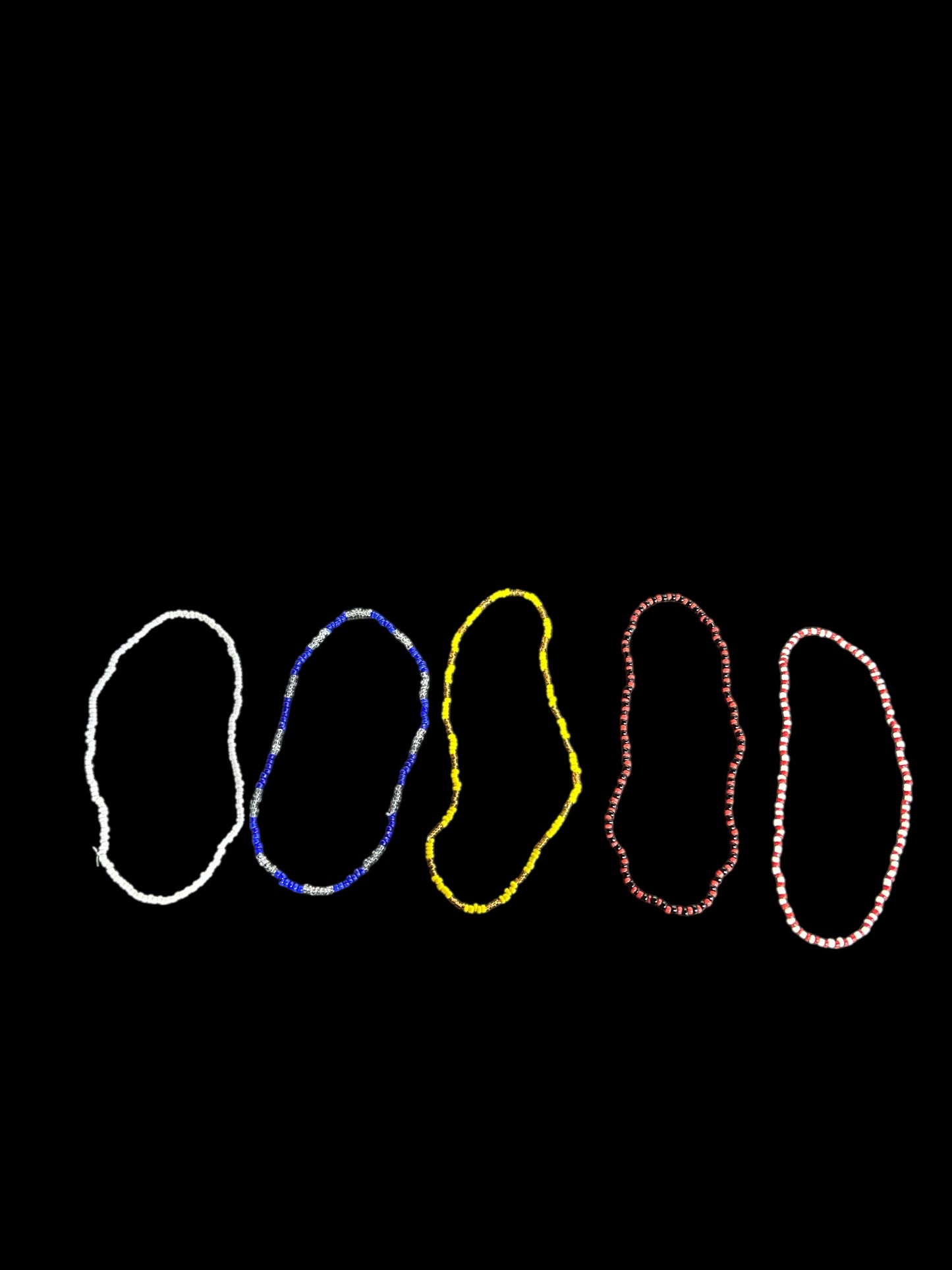 Ibeyis Necklaces (collares) 5" long