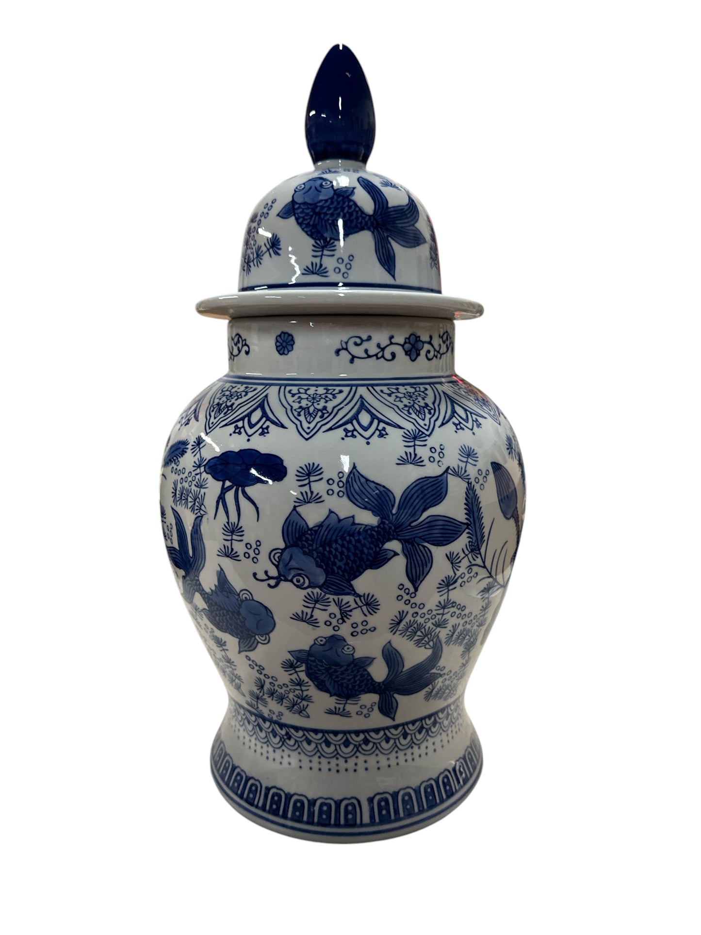 Olokun Potiche 18"H x 9"W