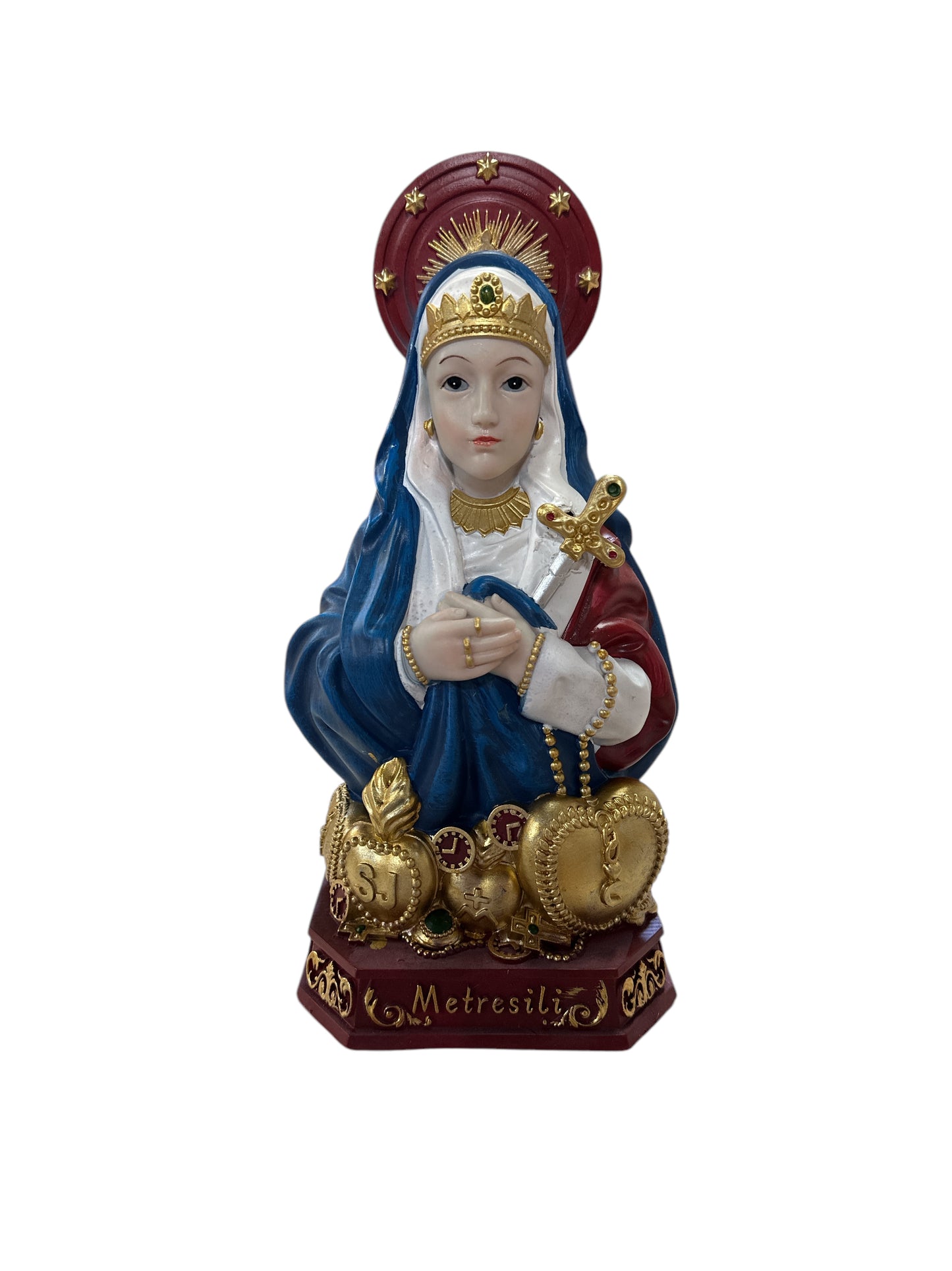 Mestresili/ Erzulie Freda statue 12”H