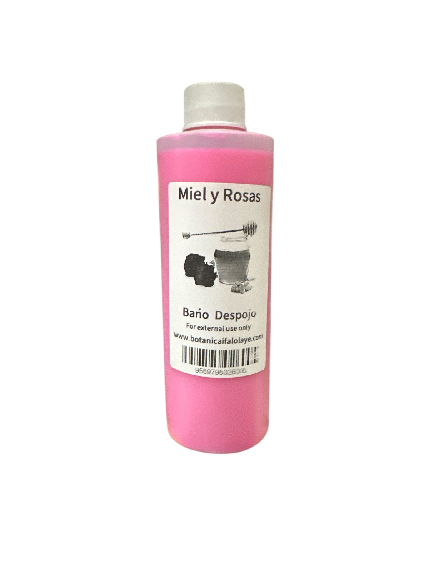Honey and Rose Bath and Cleansing 8 oz