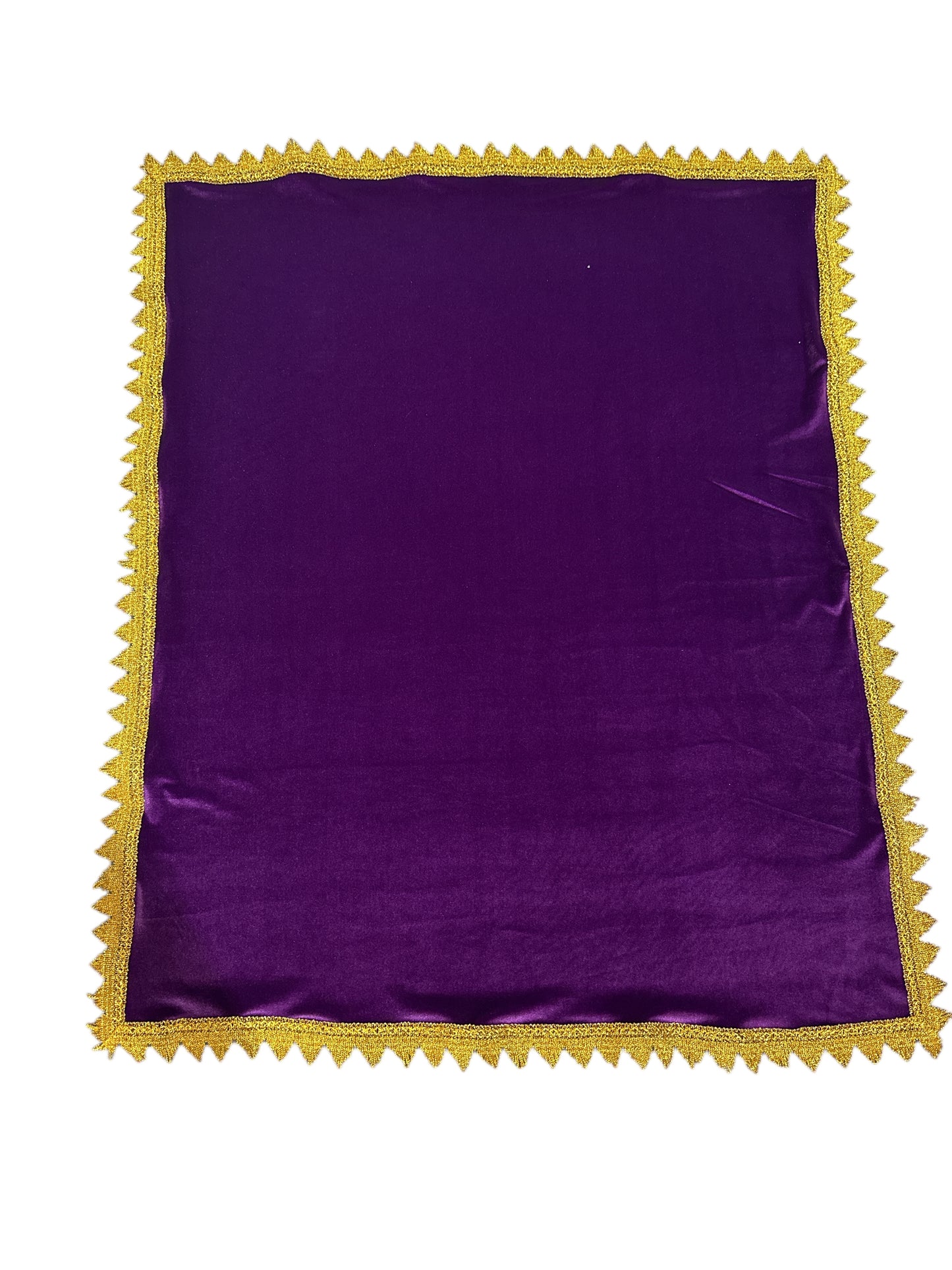 Purple Velvet tablecloth 29"x 36"