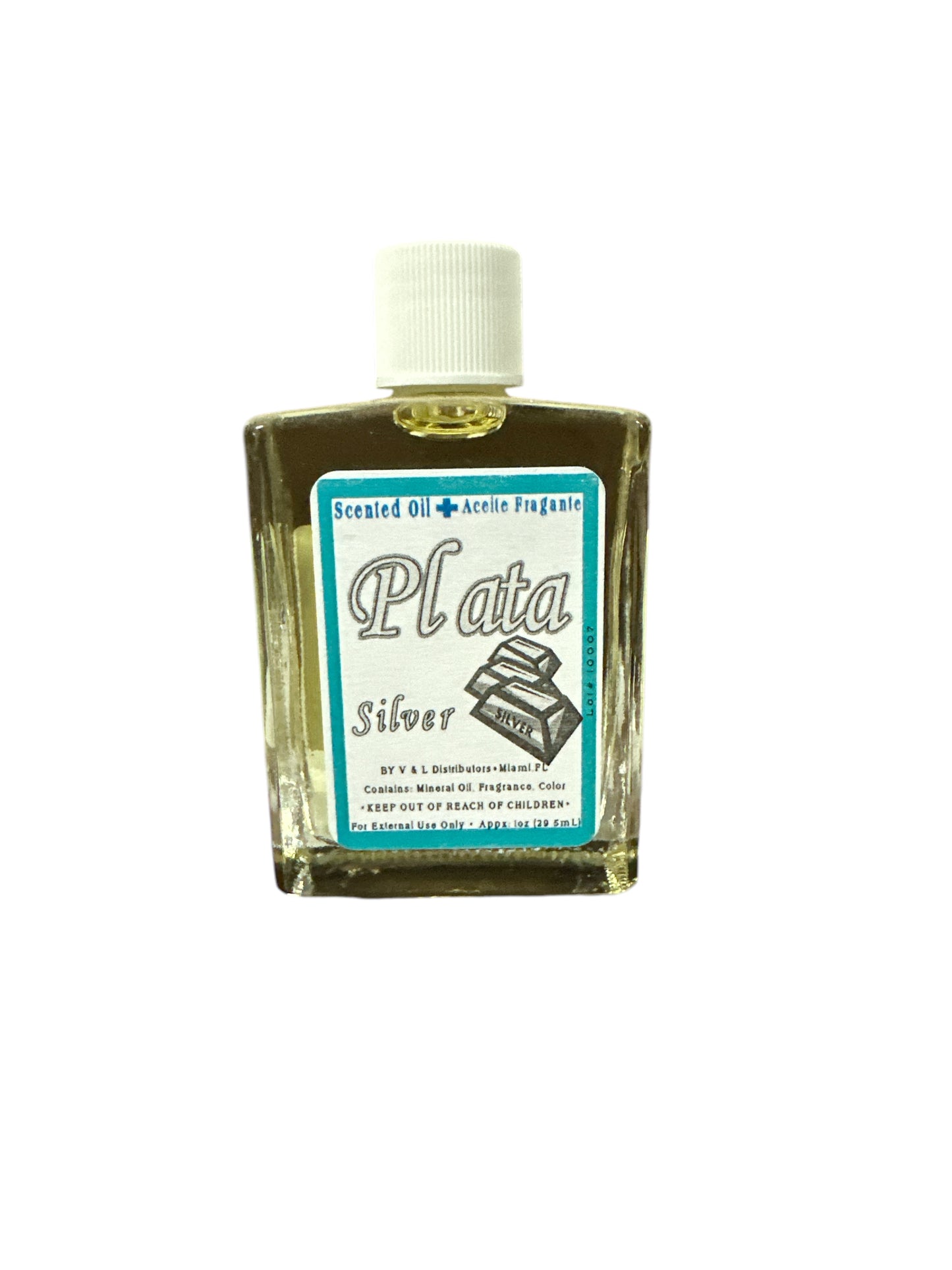 Silver scented Oil 1 oz