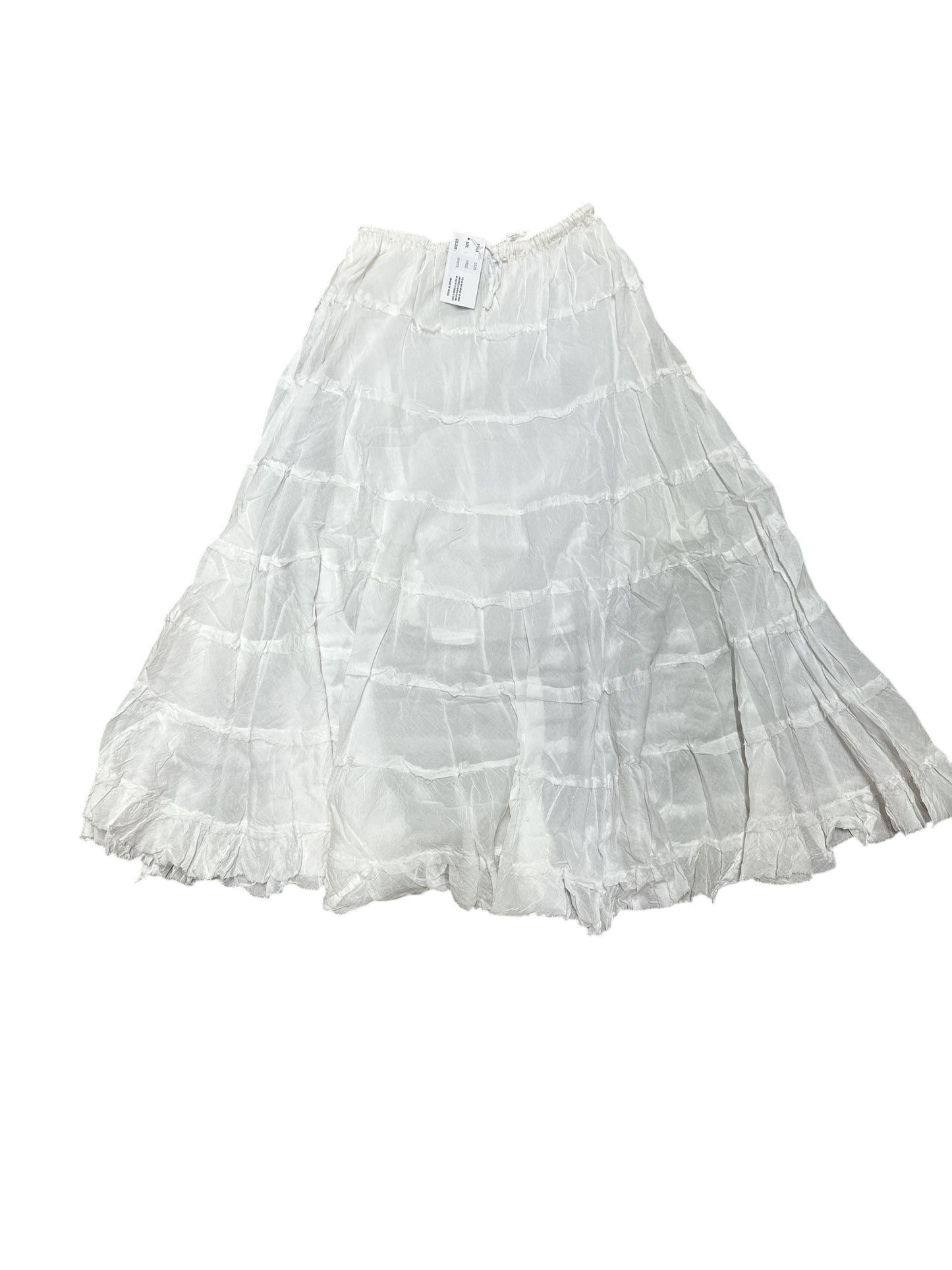 White Indian Skirt (One Size)