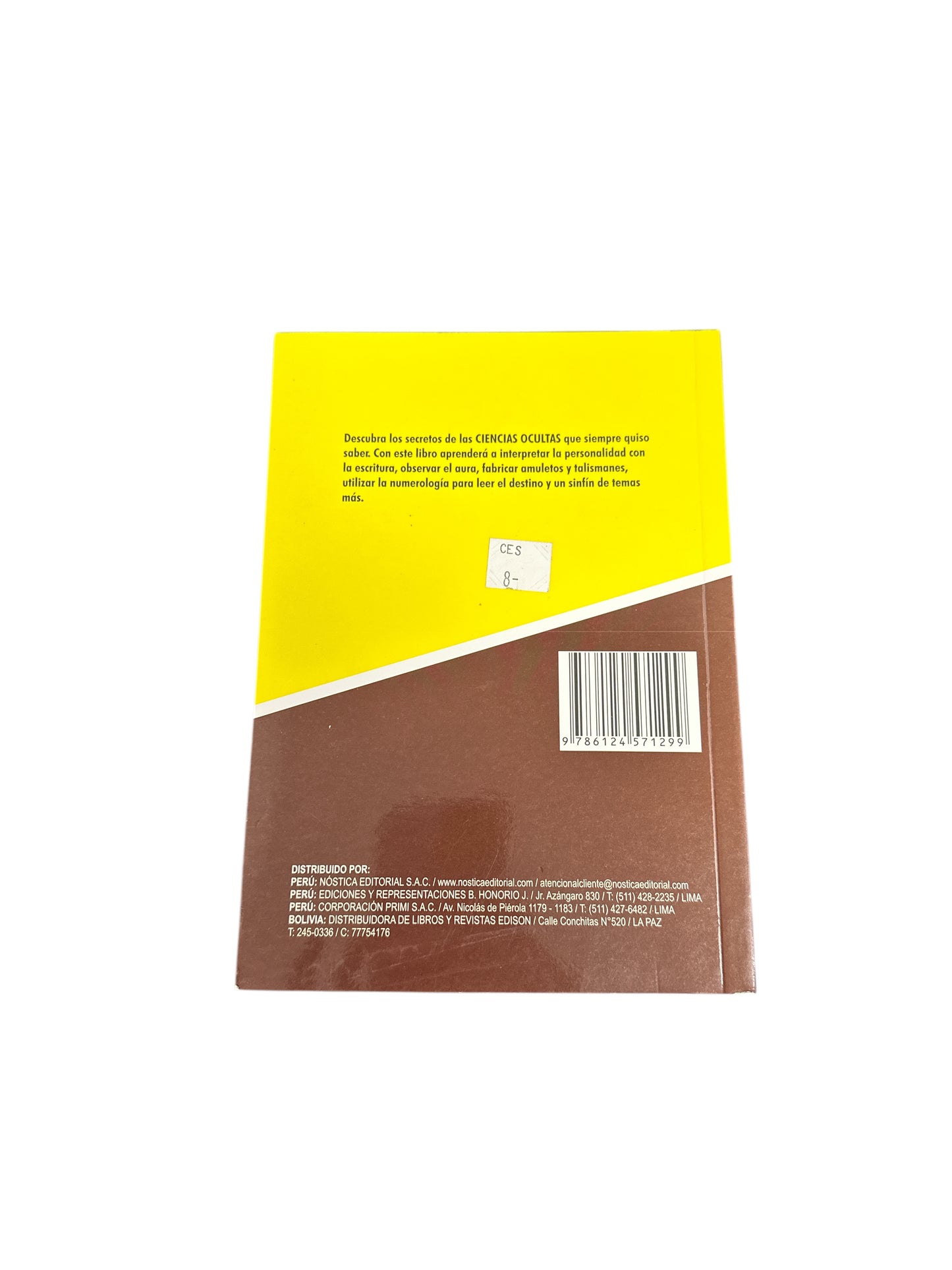 Book All about occult sciences