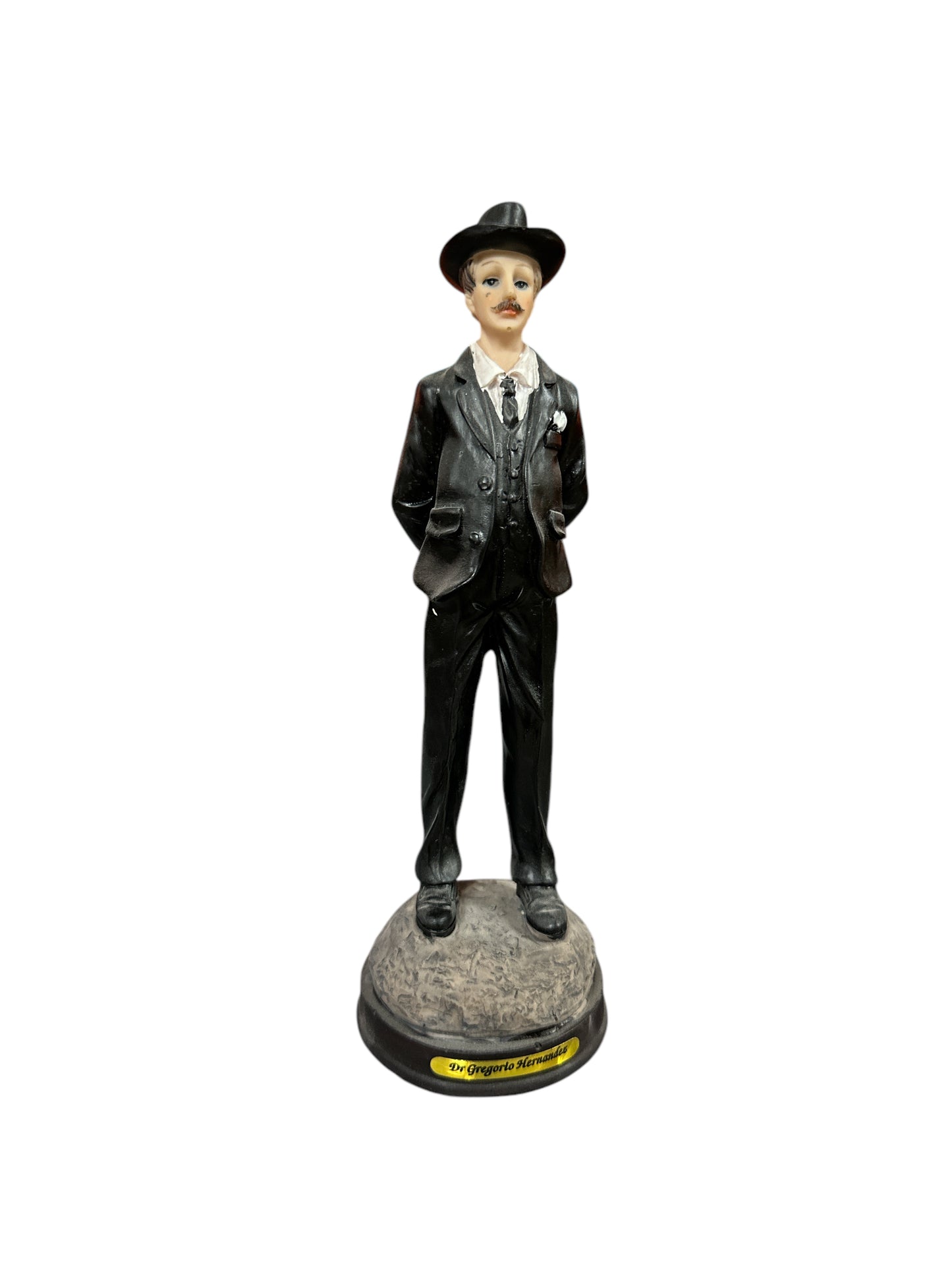 Dr Gregorio Hernandez statue 8”