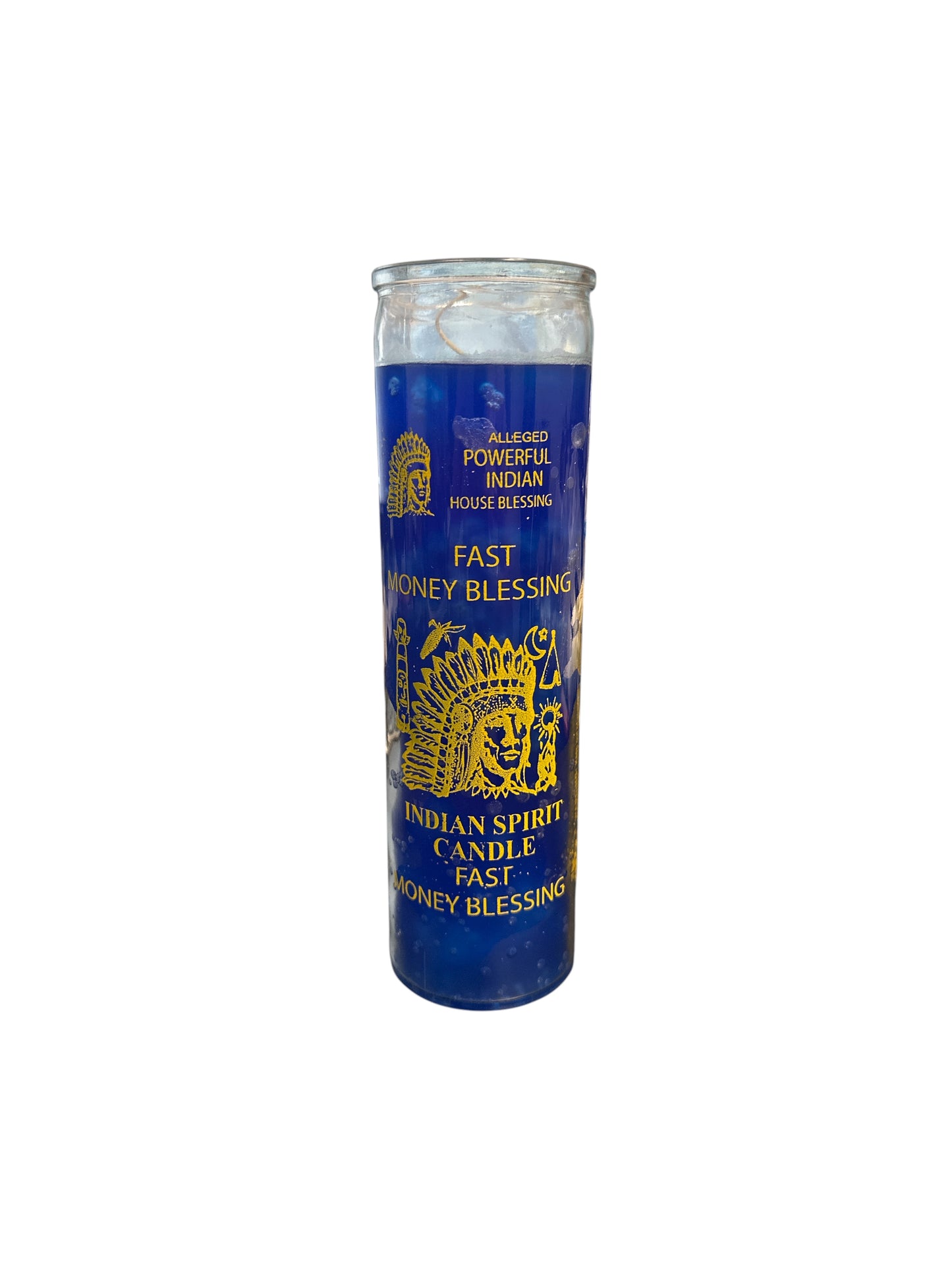 8" Fast Money Blessing candle
