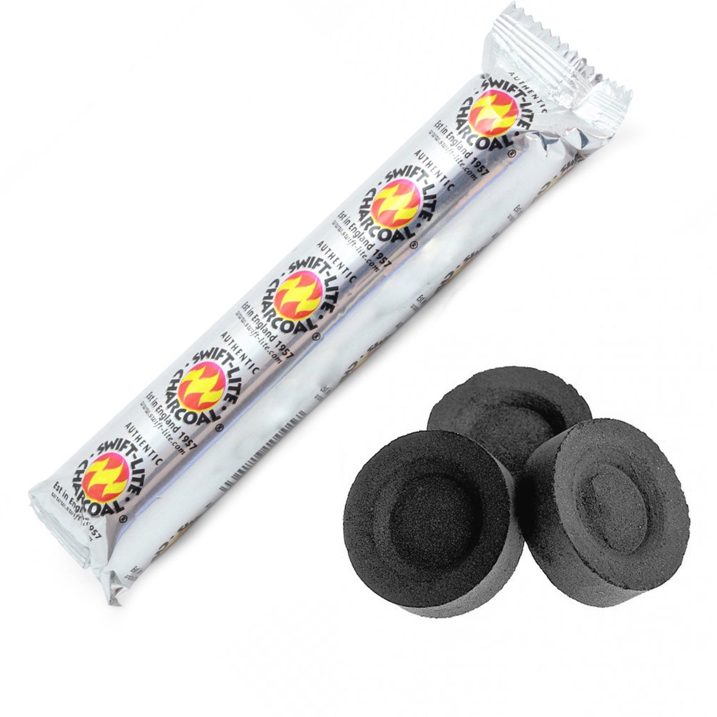 Instant Lite Charcoal 1 Roll (1 roll contains 10 disks)