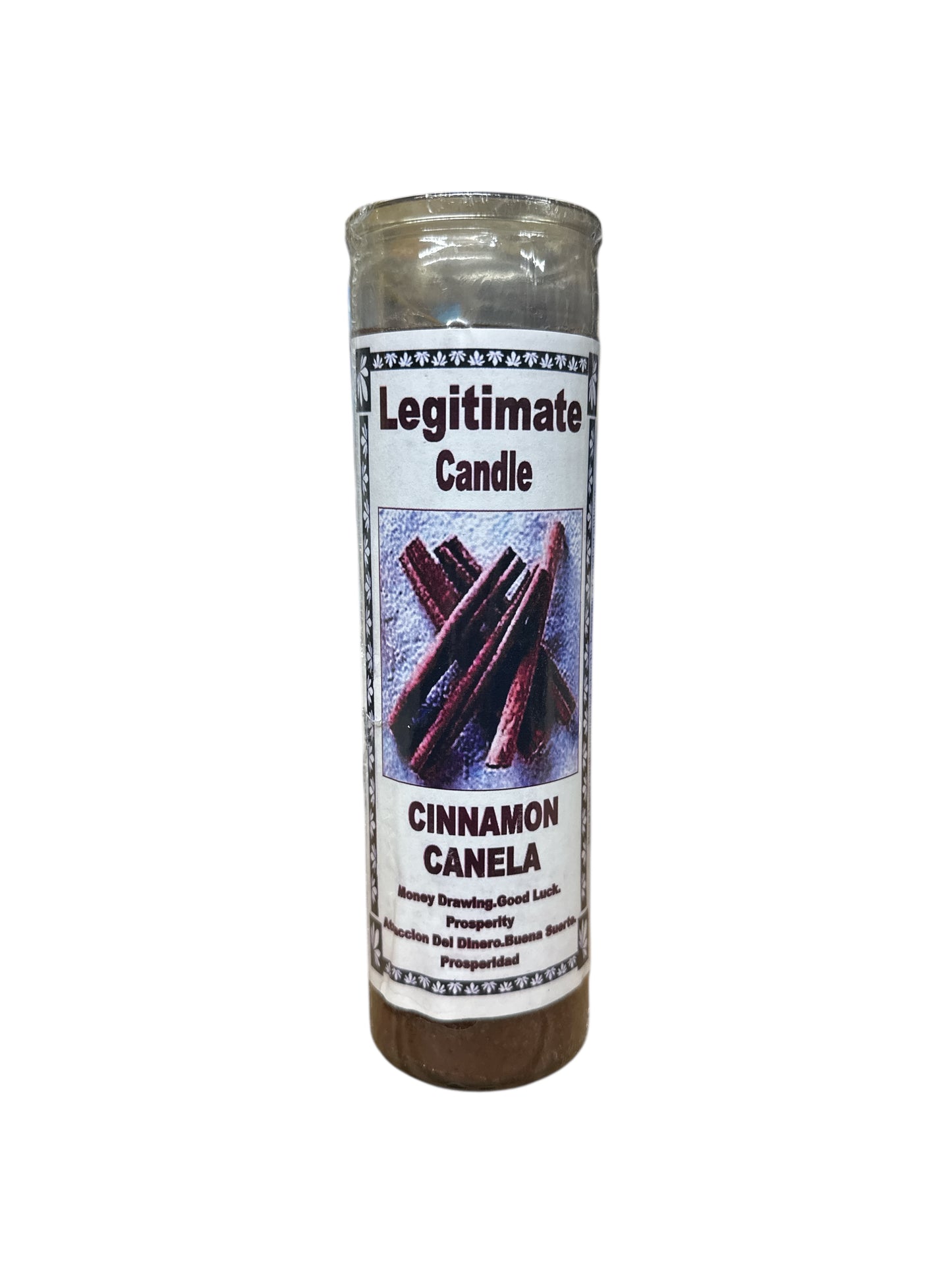 8" Cinnamon candle