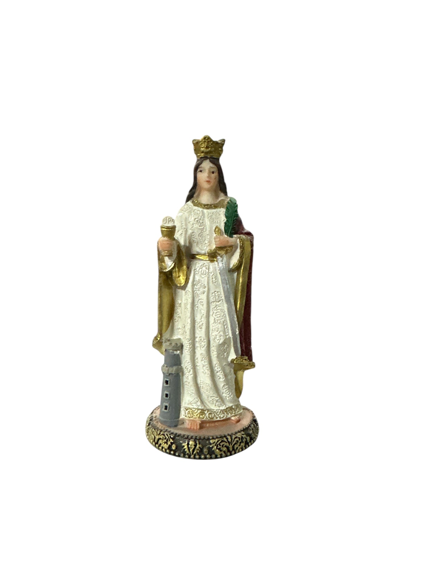 Saint Babara statue 5”