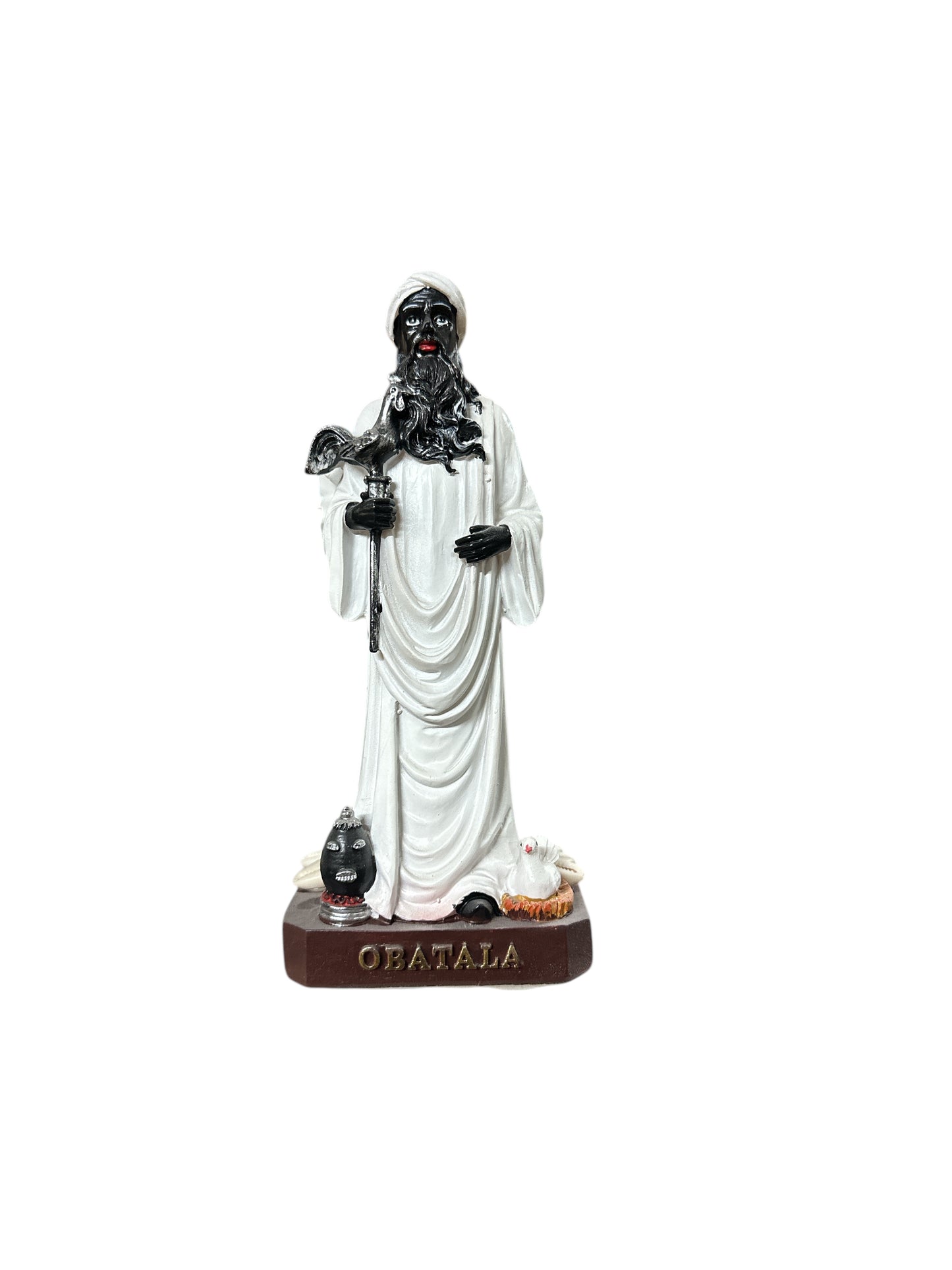 Obatala statue 8”H