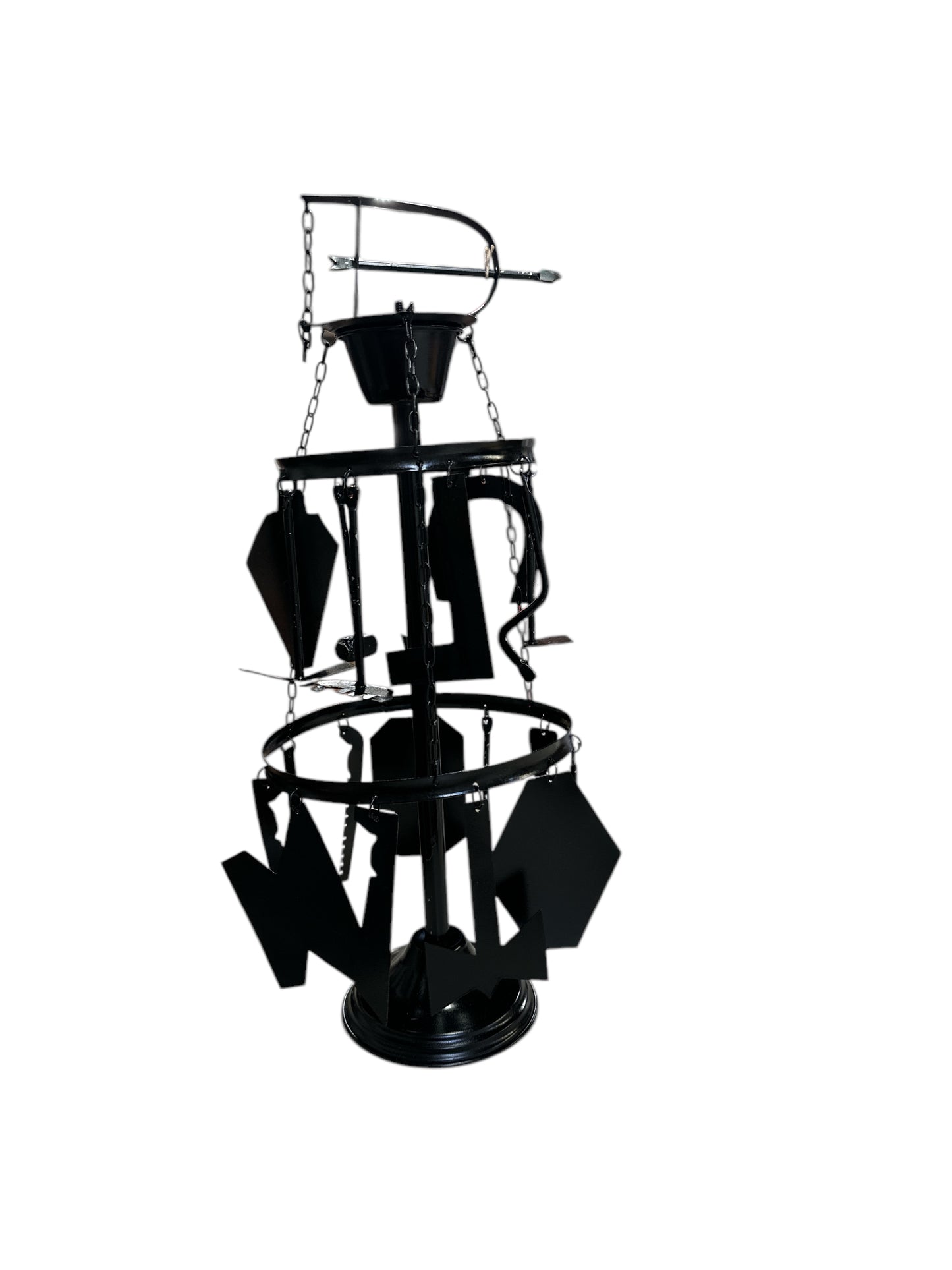 Black Chiviriqui 19”H x 8”W