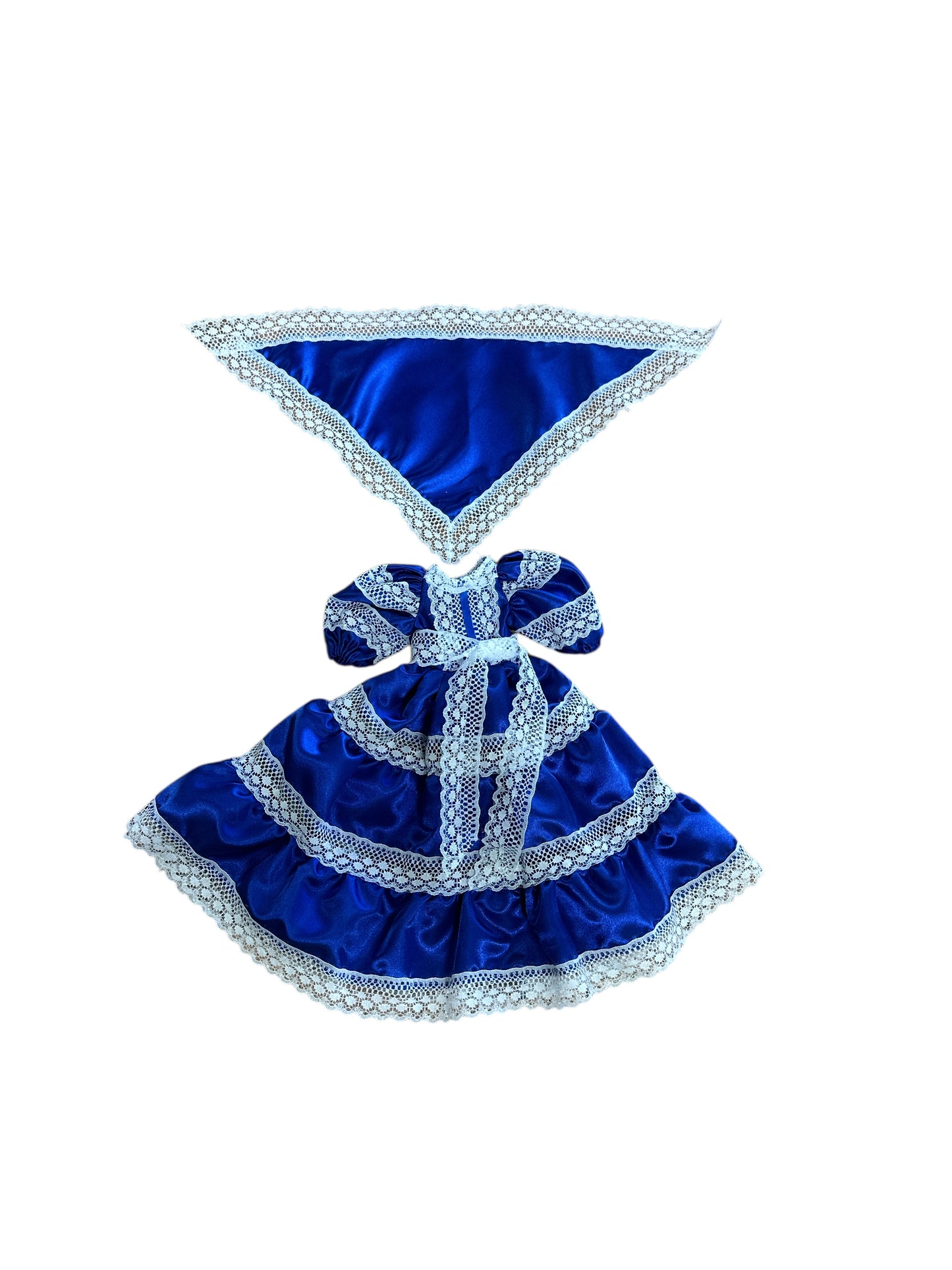 Dress and killa for dolls 10”