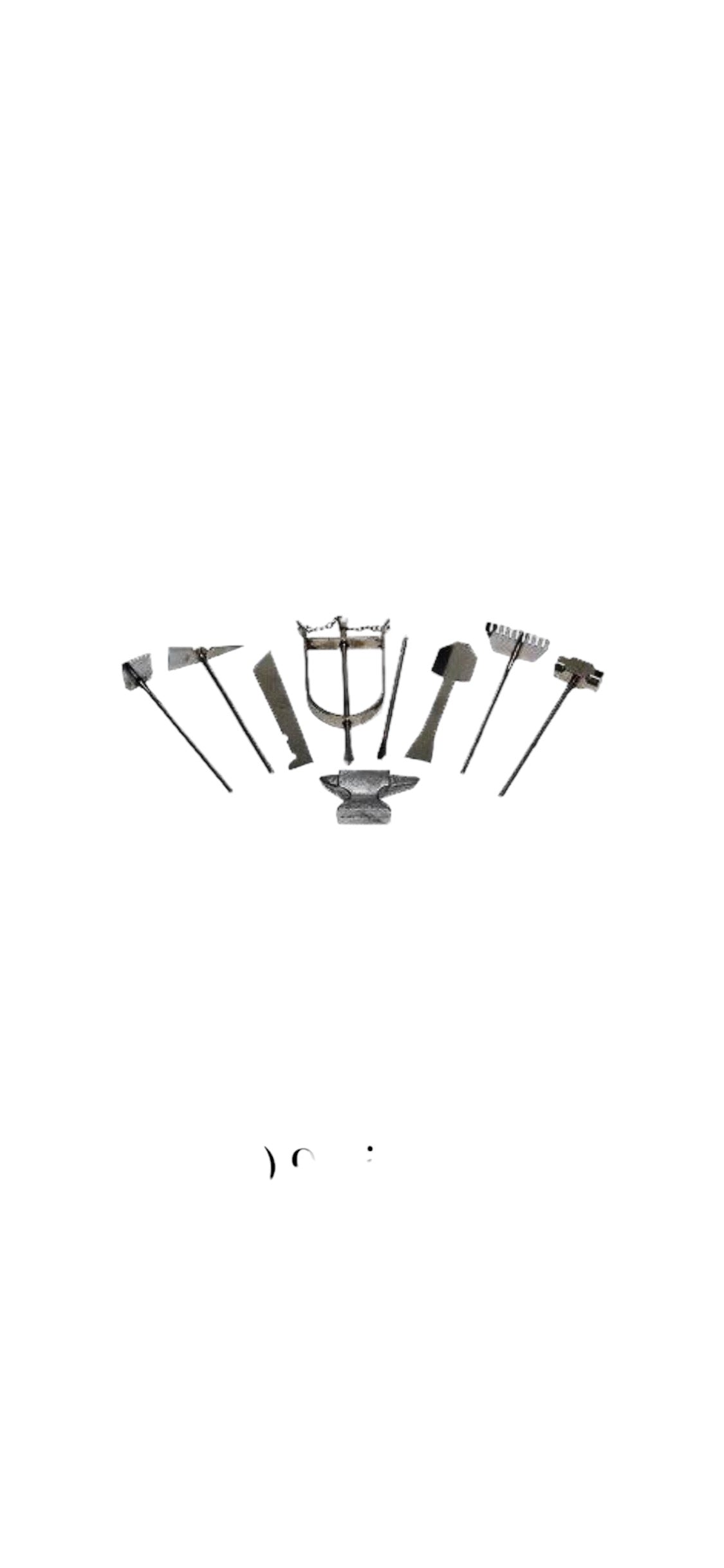 Ogun warrior tool set (9 Pieces)