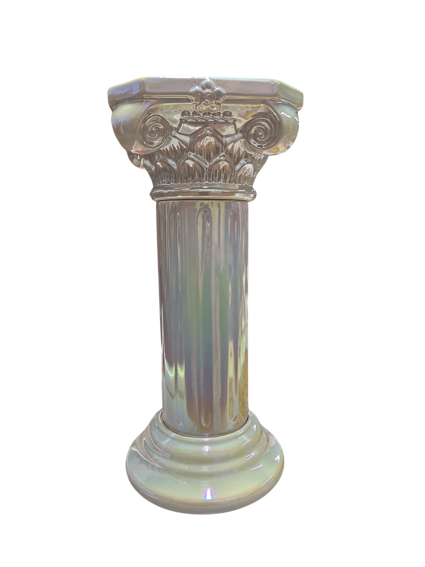 Obatala White Pedestal 23"x 10"