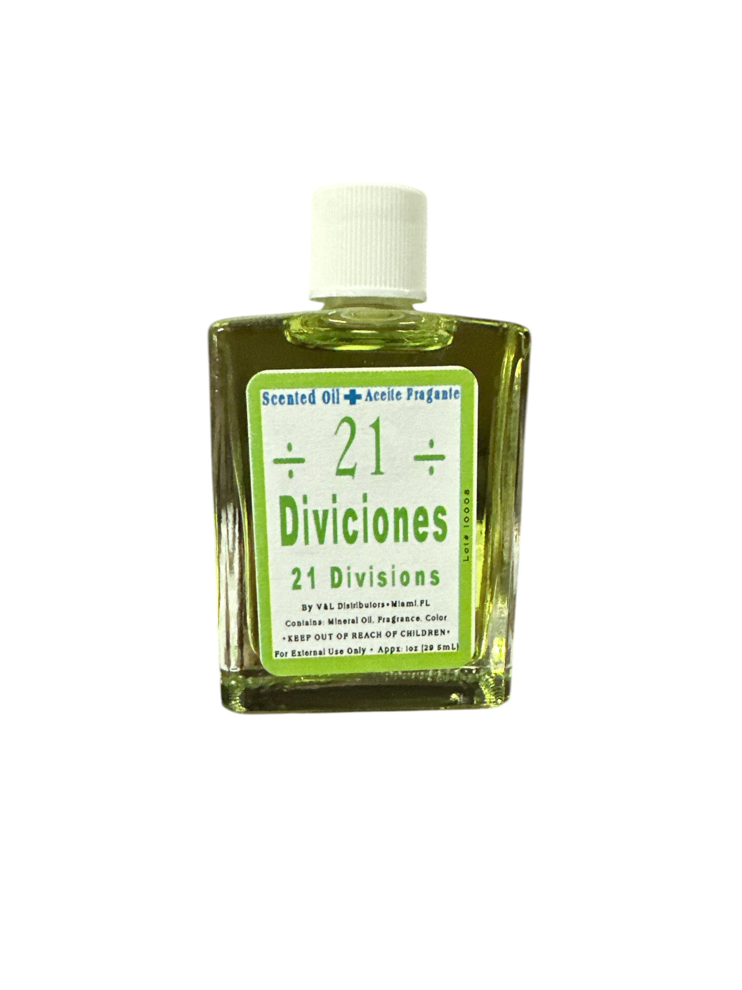 21 divisions Scented oil 1 oz