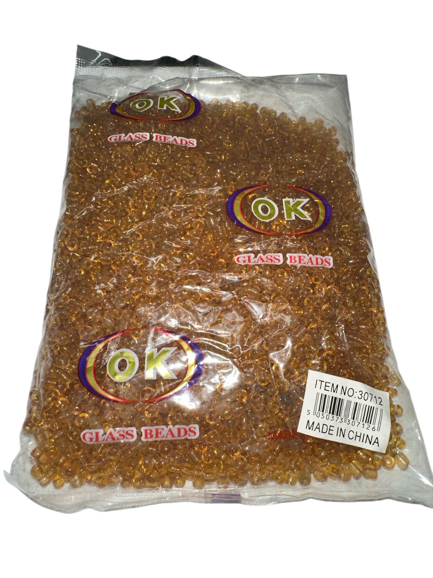 Transparent Honey Beads 1 lb