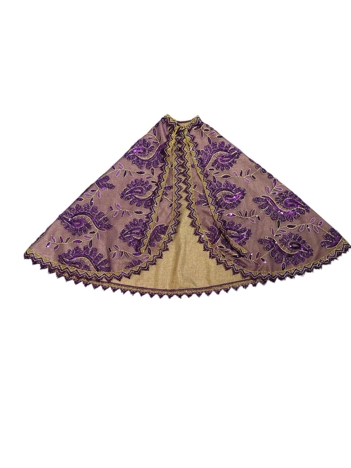Saint Lazarus sack and lace Cape 36"