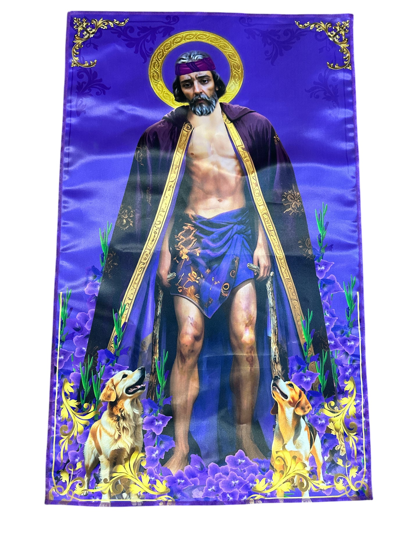 Saint Lazarus Trapesty 21"x 36"