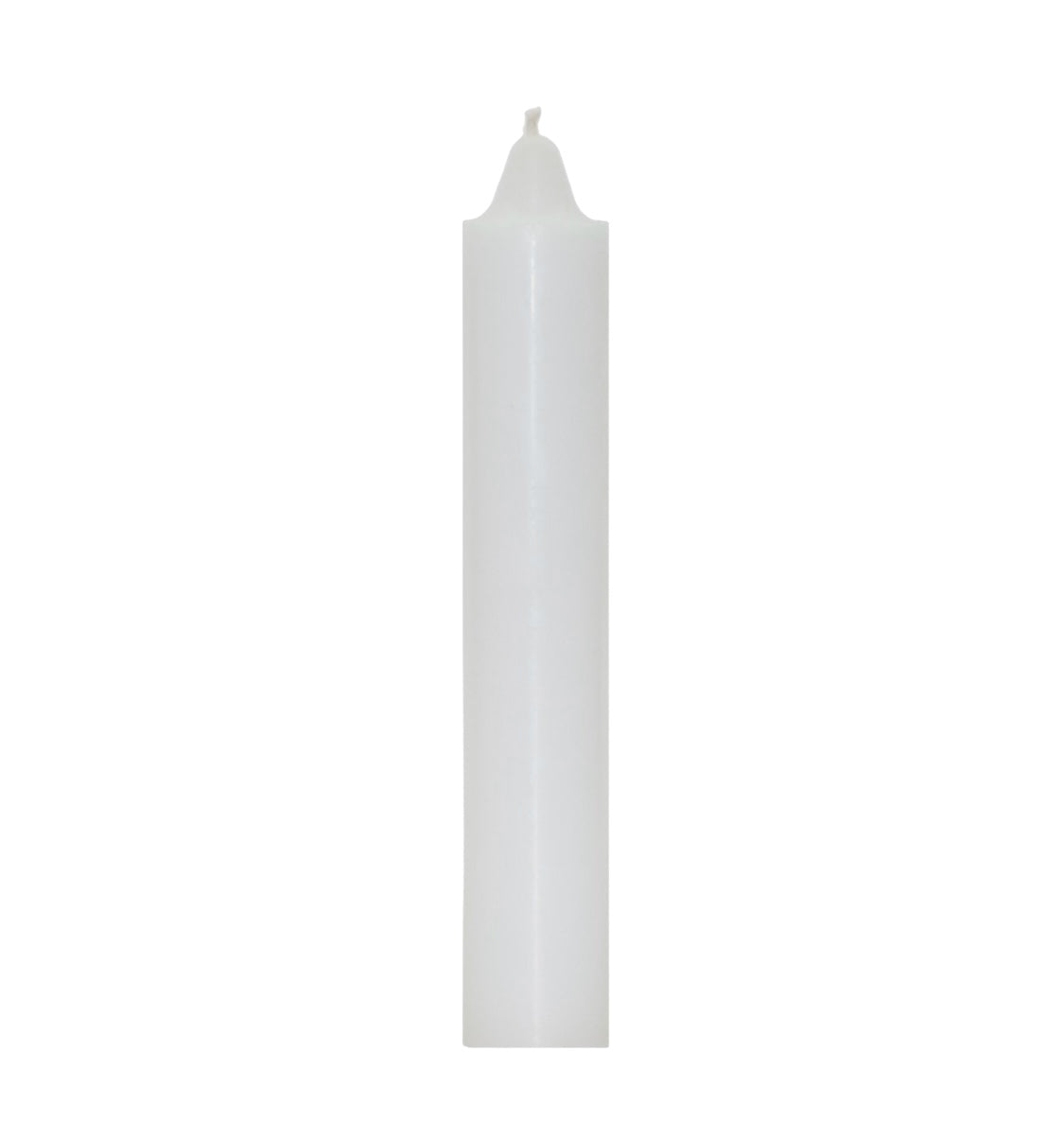 6" White Tape Candle