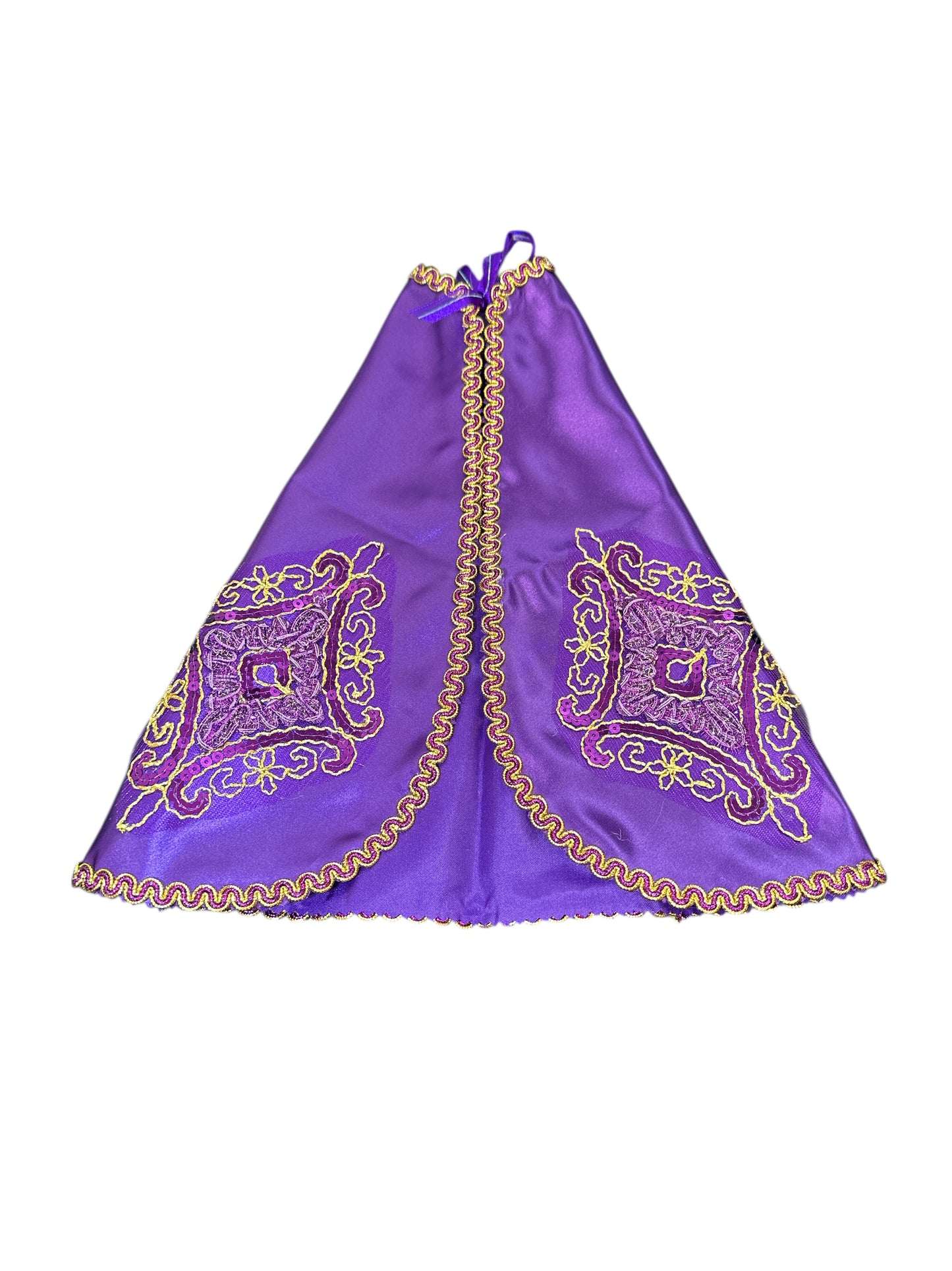12"-13" Saint Lazarus satin Cape