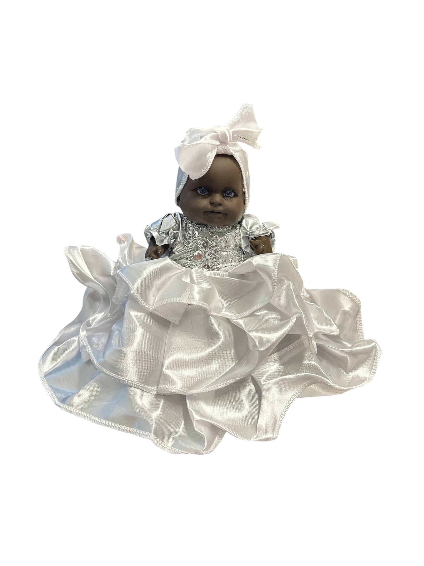6" Spiritual doll white dress (Ibeyi/ Obatala)