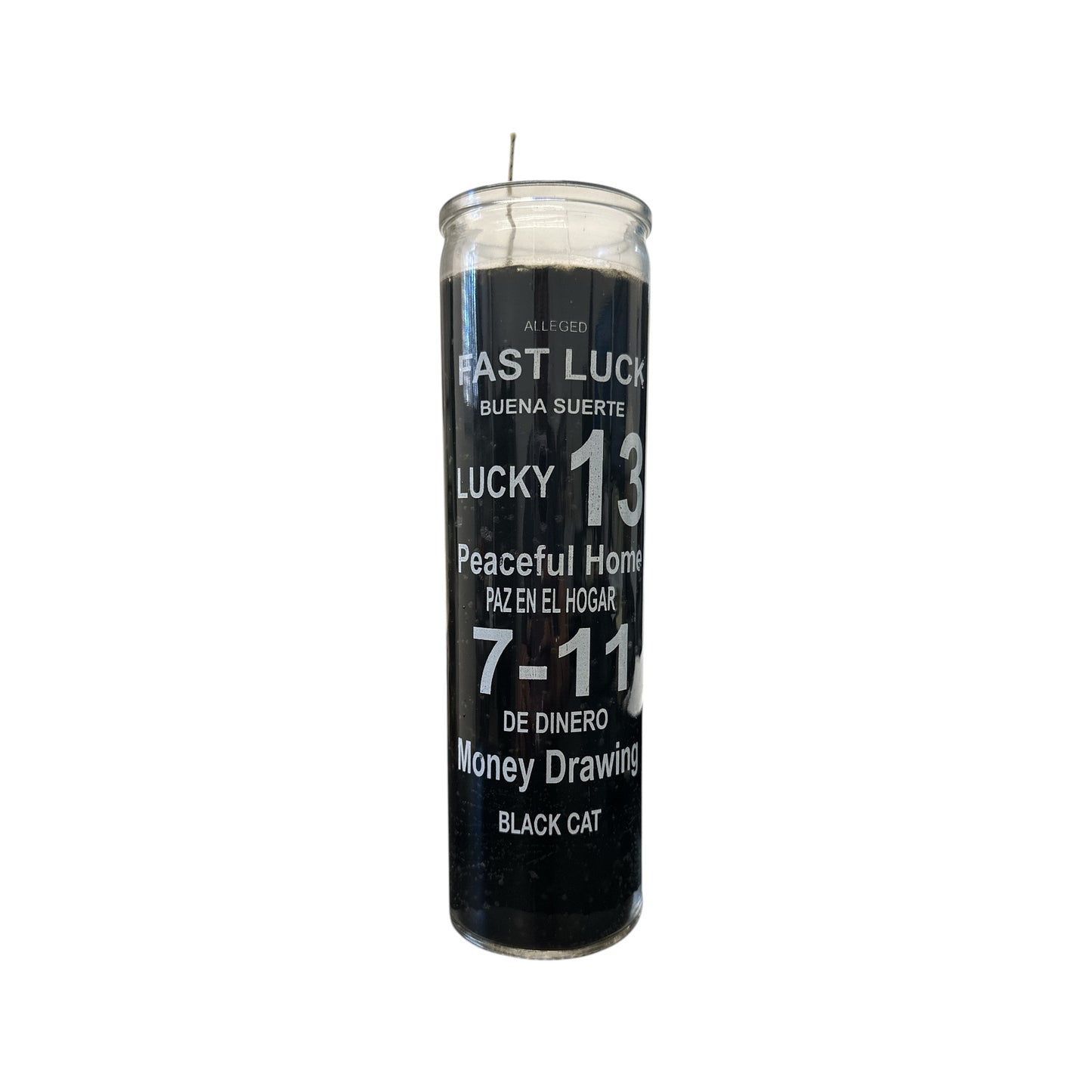 Black Cat Candle (Black Wax)