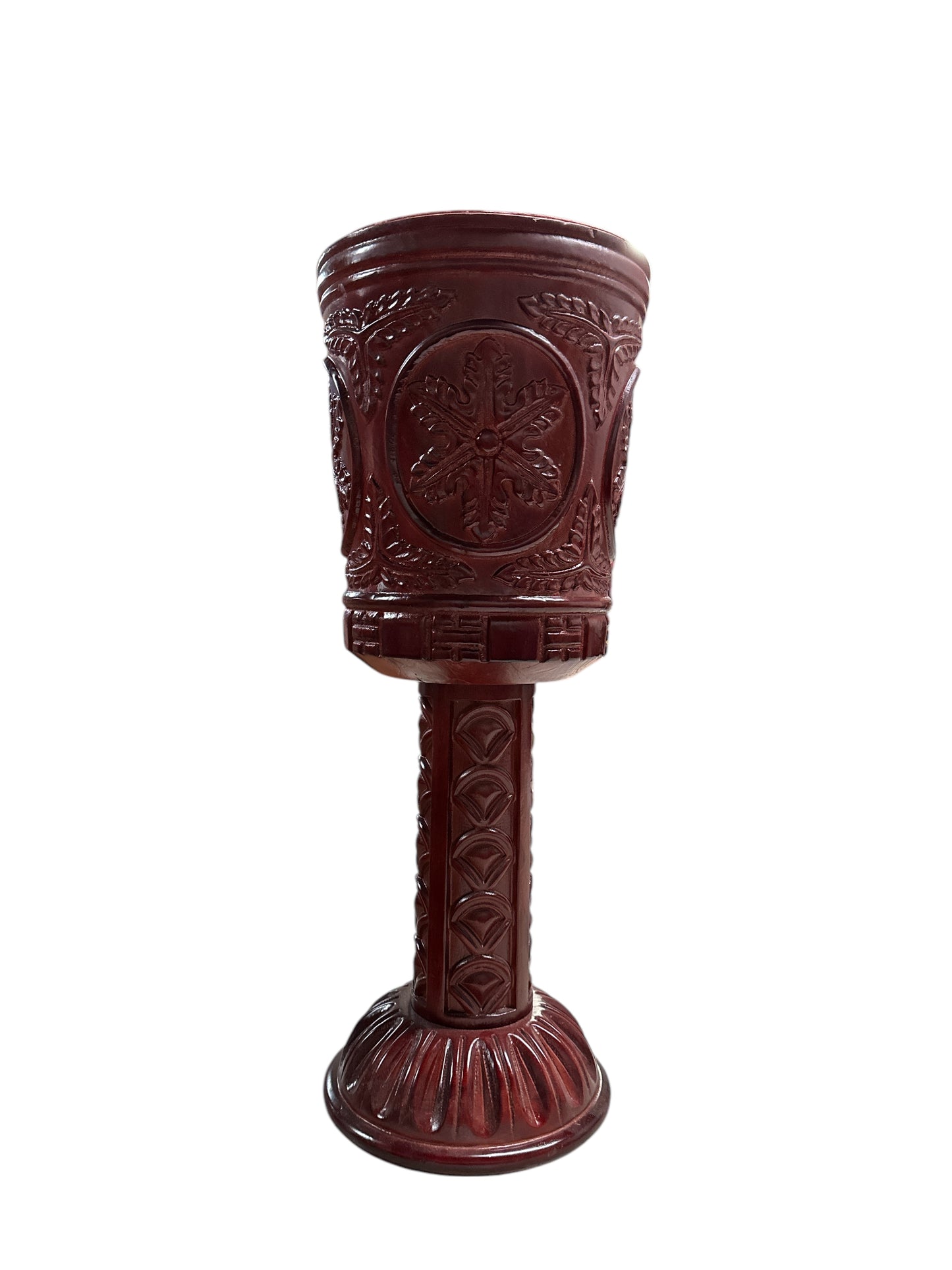 Wooden Pedestal (Pilon) 10" x 10"x 27"