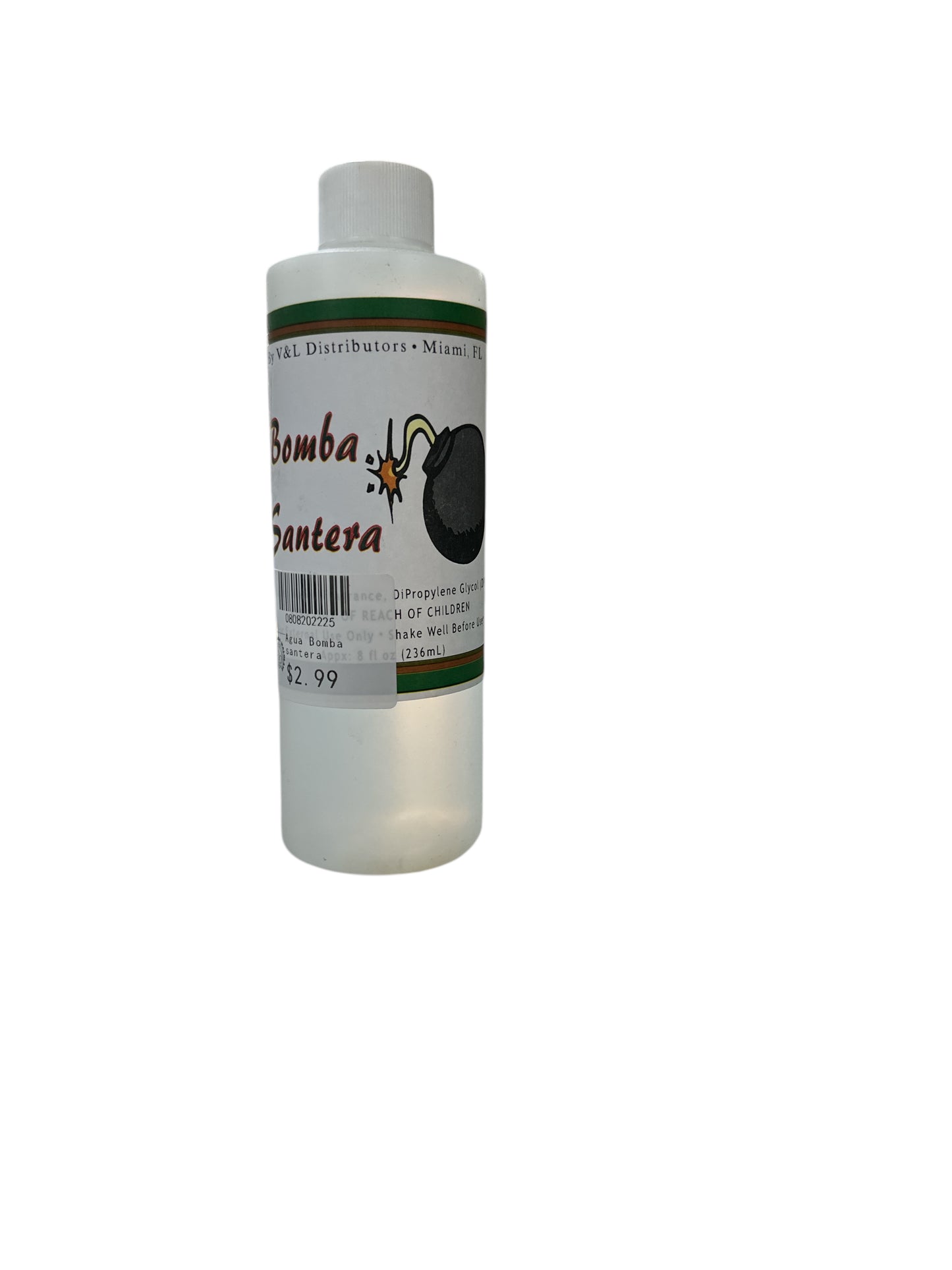 Santera Bomb Water 8 oz
