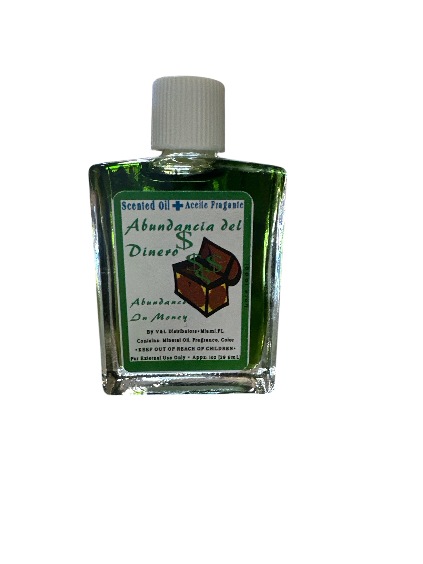 Abundance of Money scented oil 1 oz