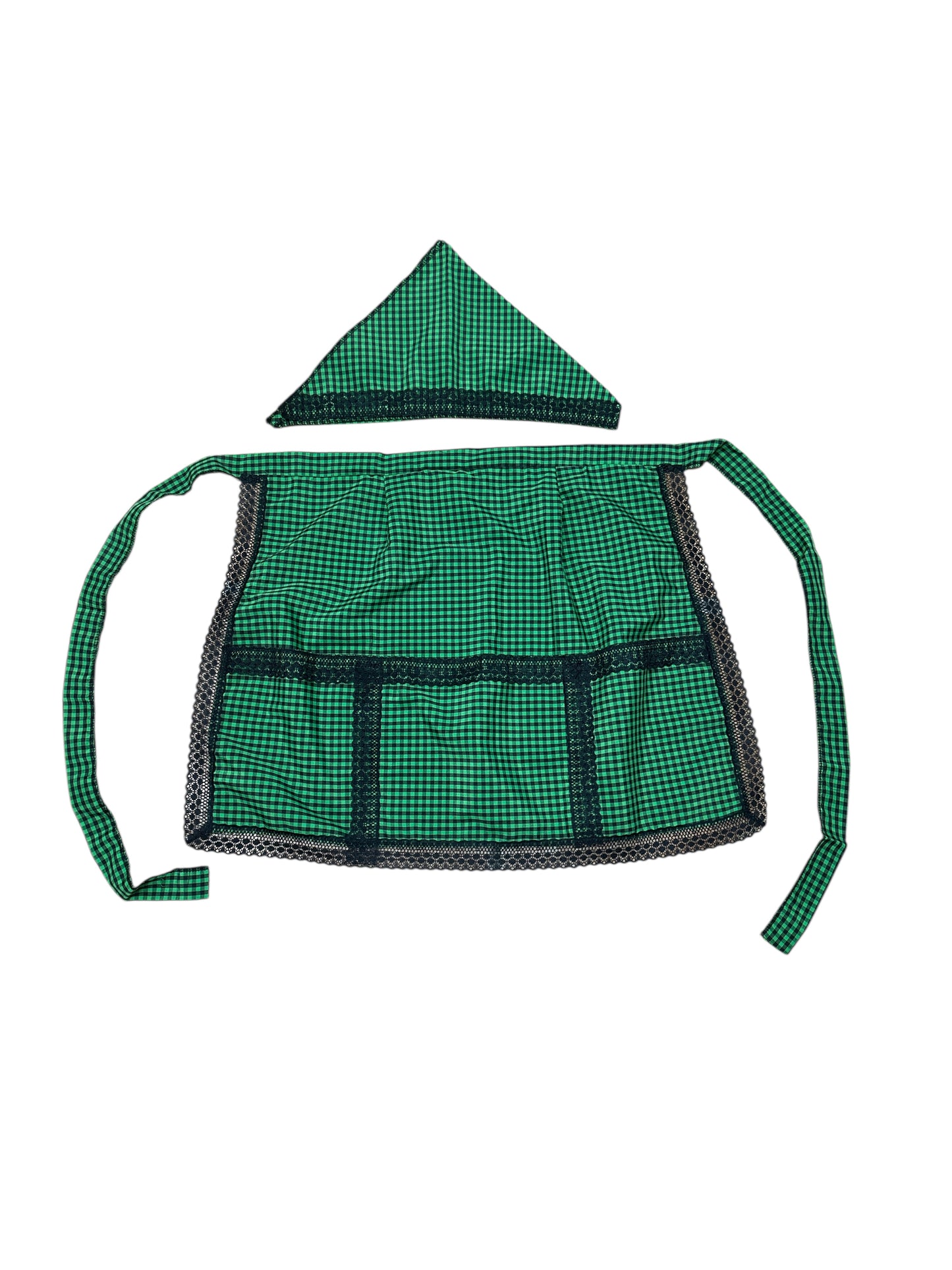 Gingham Apron and Keel
