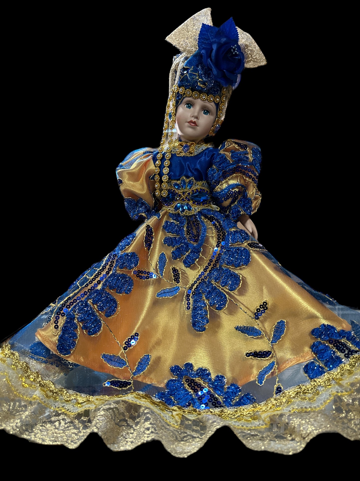 14" Spiritual Porcelain Doll (Gypsy)