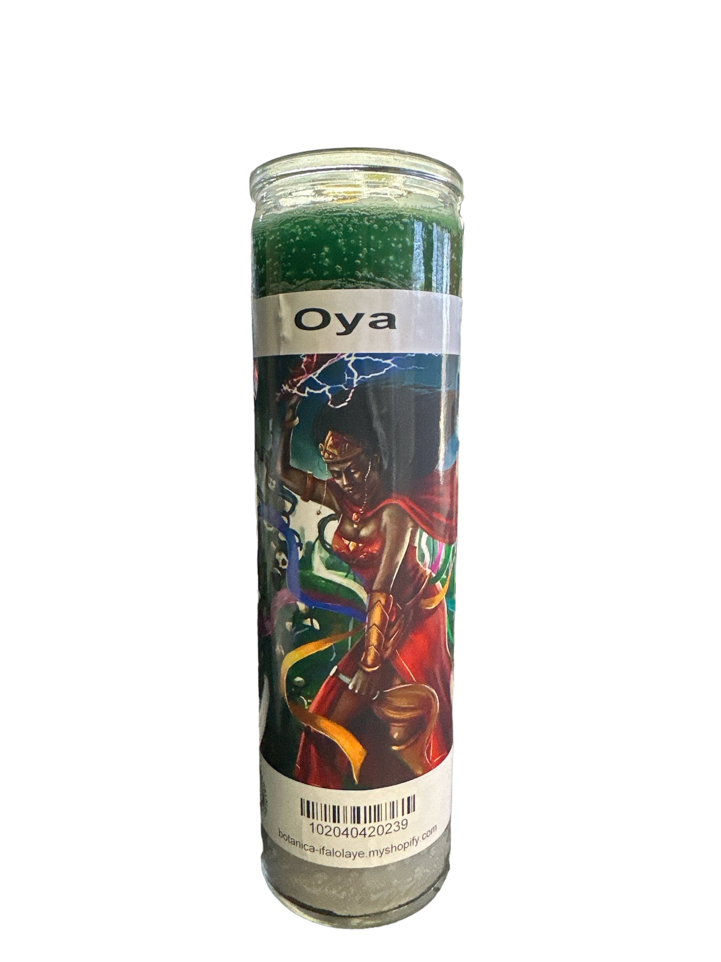 Oya Image Candle (12 Units) / Vela Oya (12 Unidades)