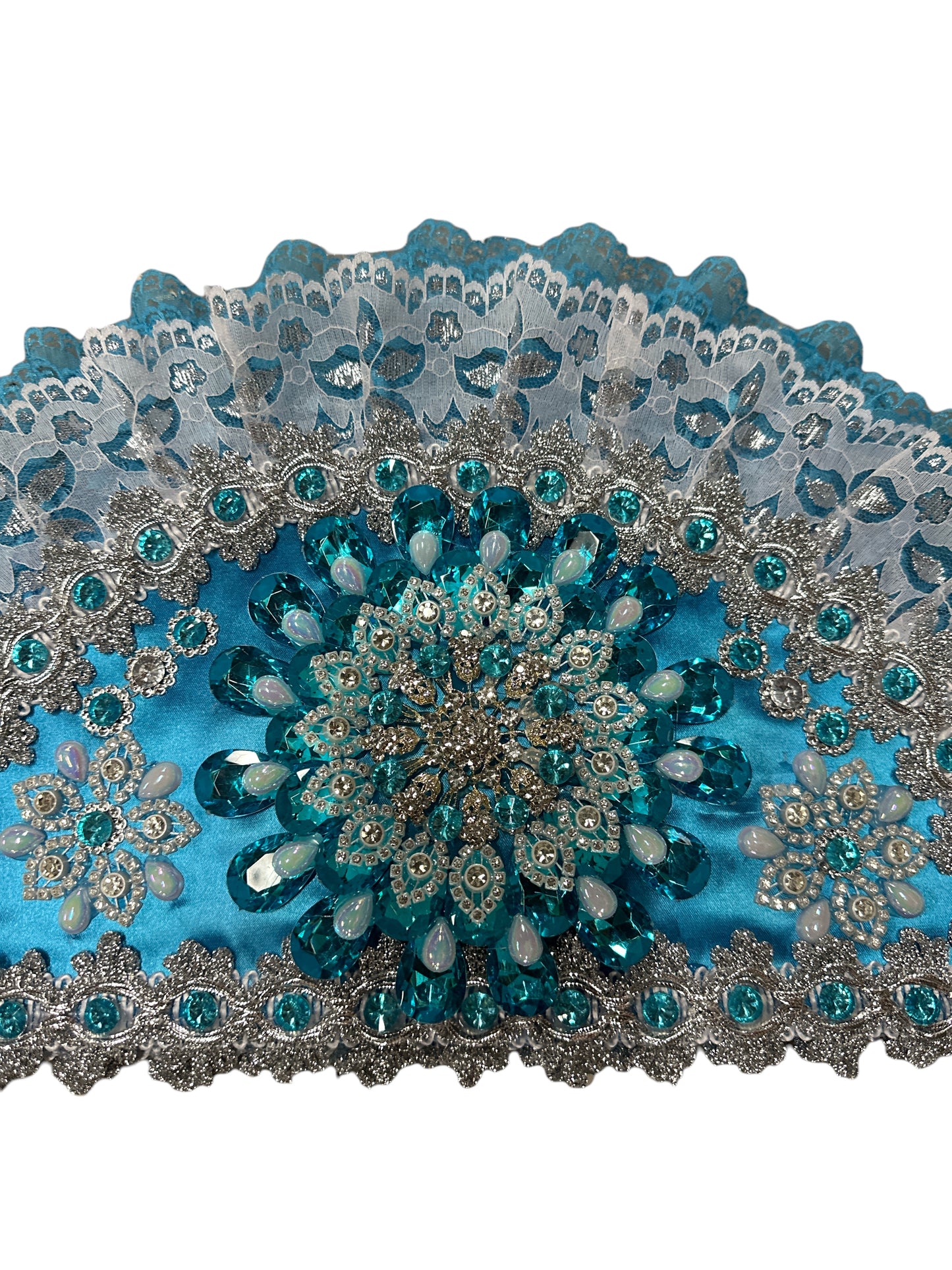 Yemaya Asesu Hand fan/ Yemaya Asesu Abanico