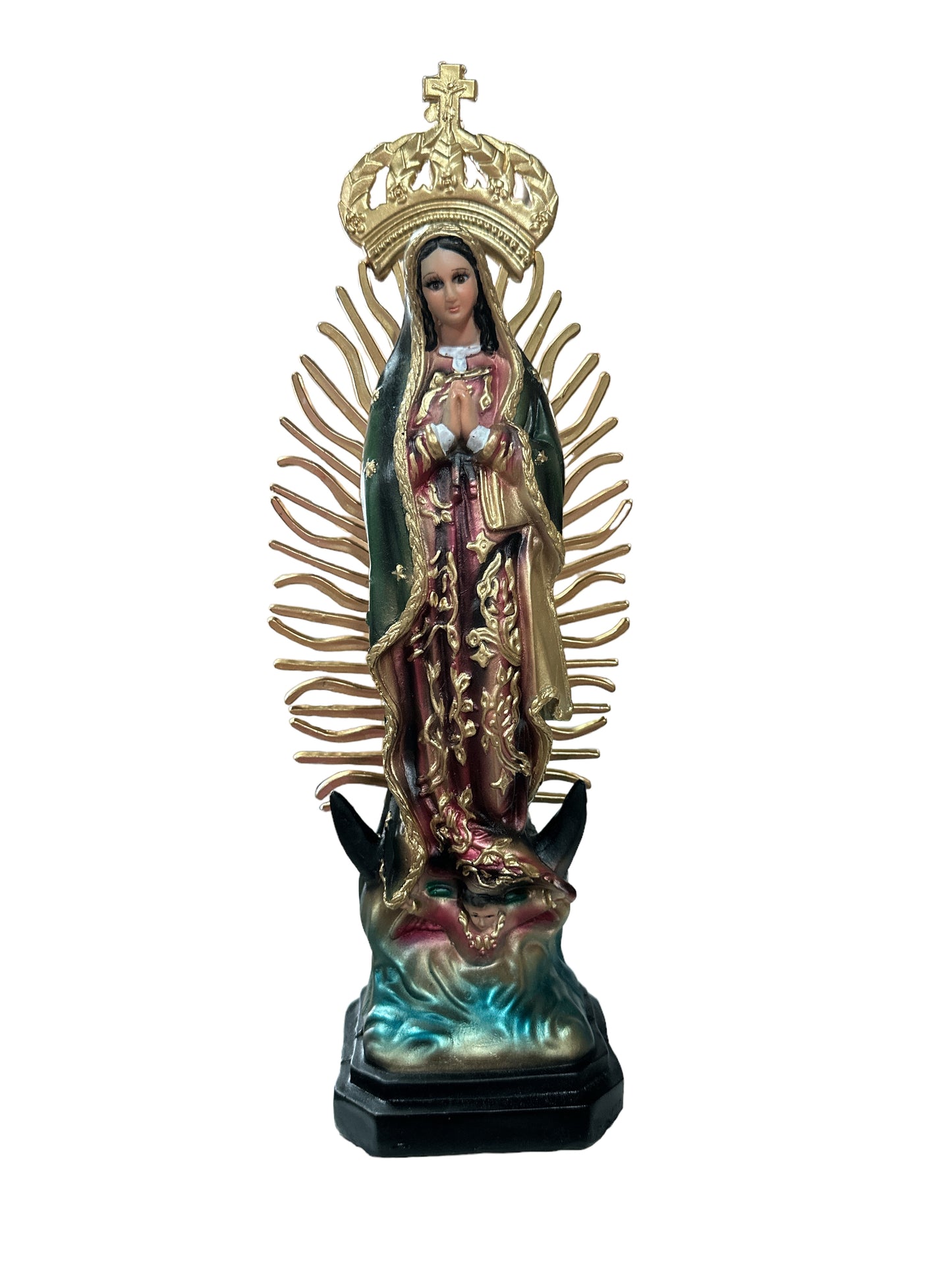 Our Lady of Guadalupe statue 13"