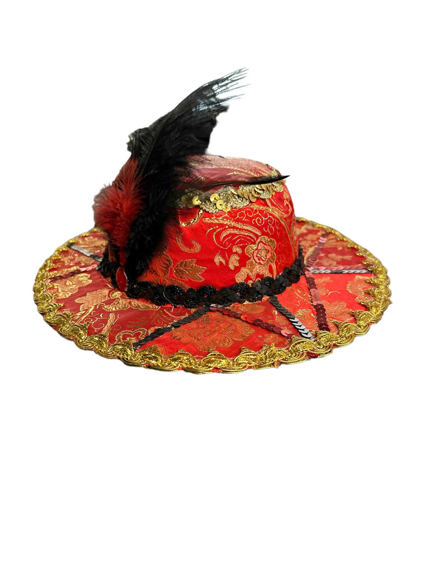 Elegua Hat 3"H x 12"W