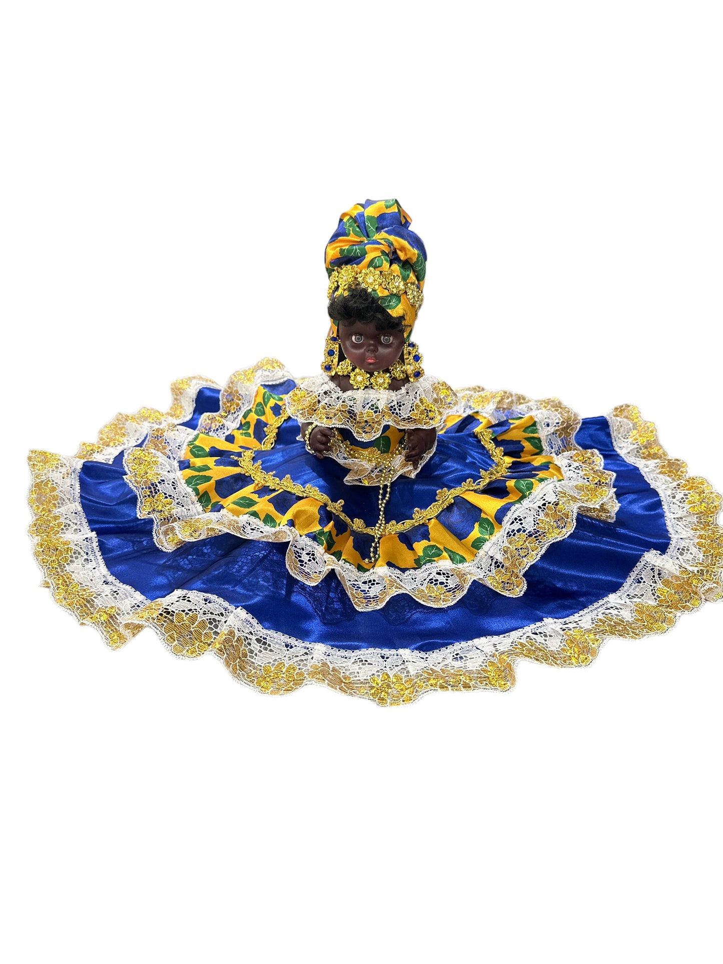 14" Gypsy Spiritual Doll , 2 waters (Ochun, Yemaya)