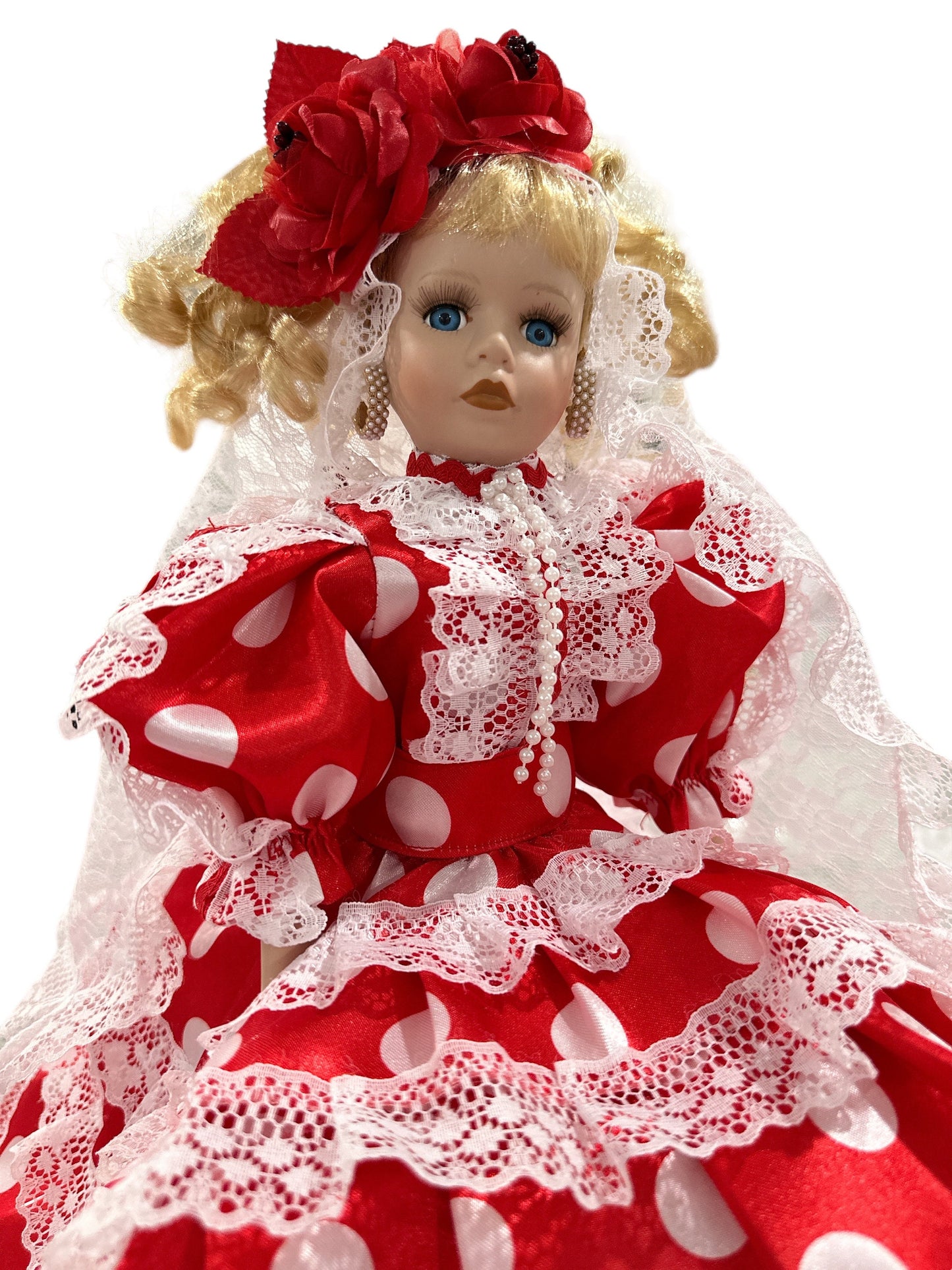 14" Spiritual Gipsy Porcelain doll
