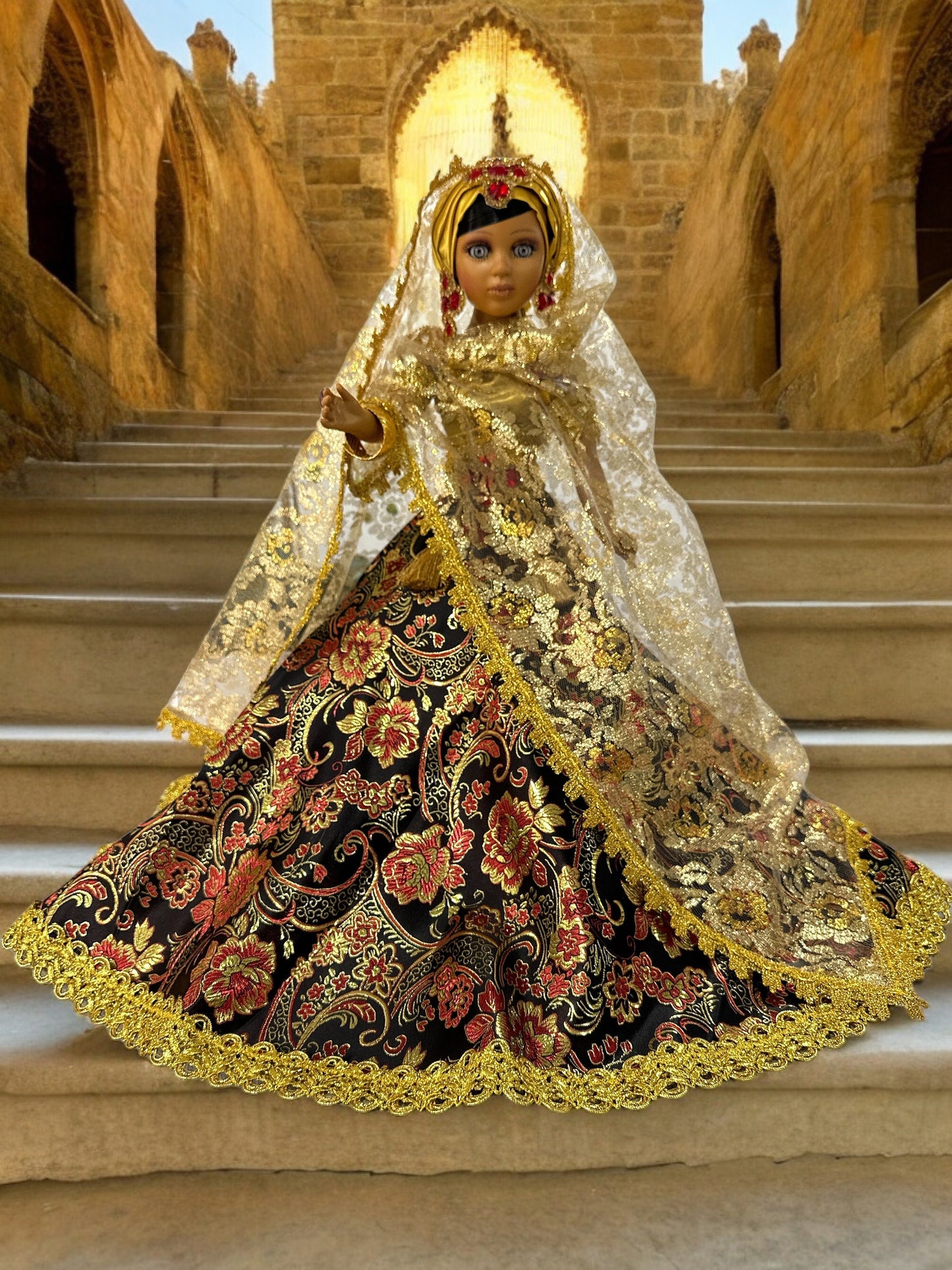 26" Arab/ Gipsy Spiritual doll