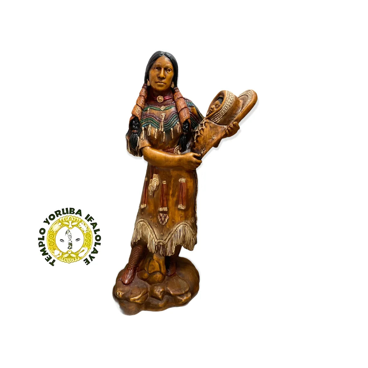Indian Women Statue 32”