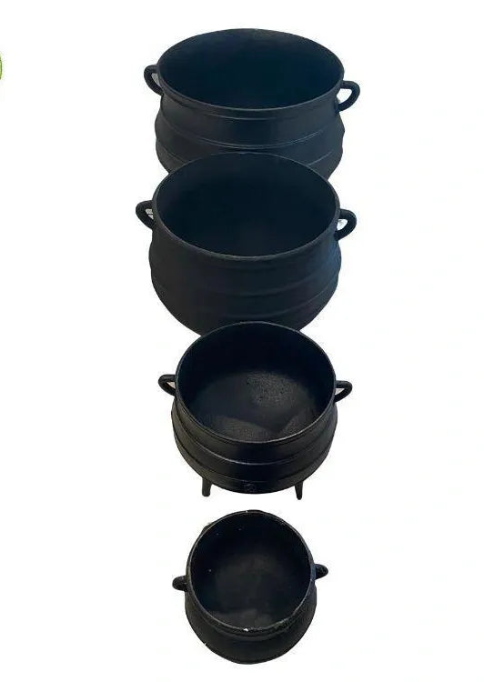 Cast iron cauldron