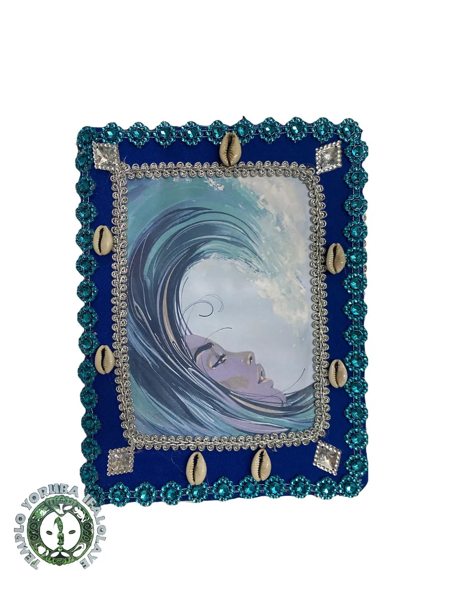 Yemaya notebook with image